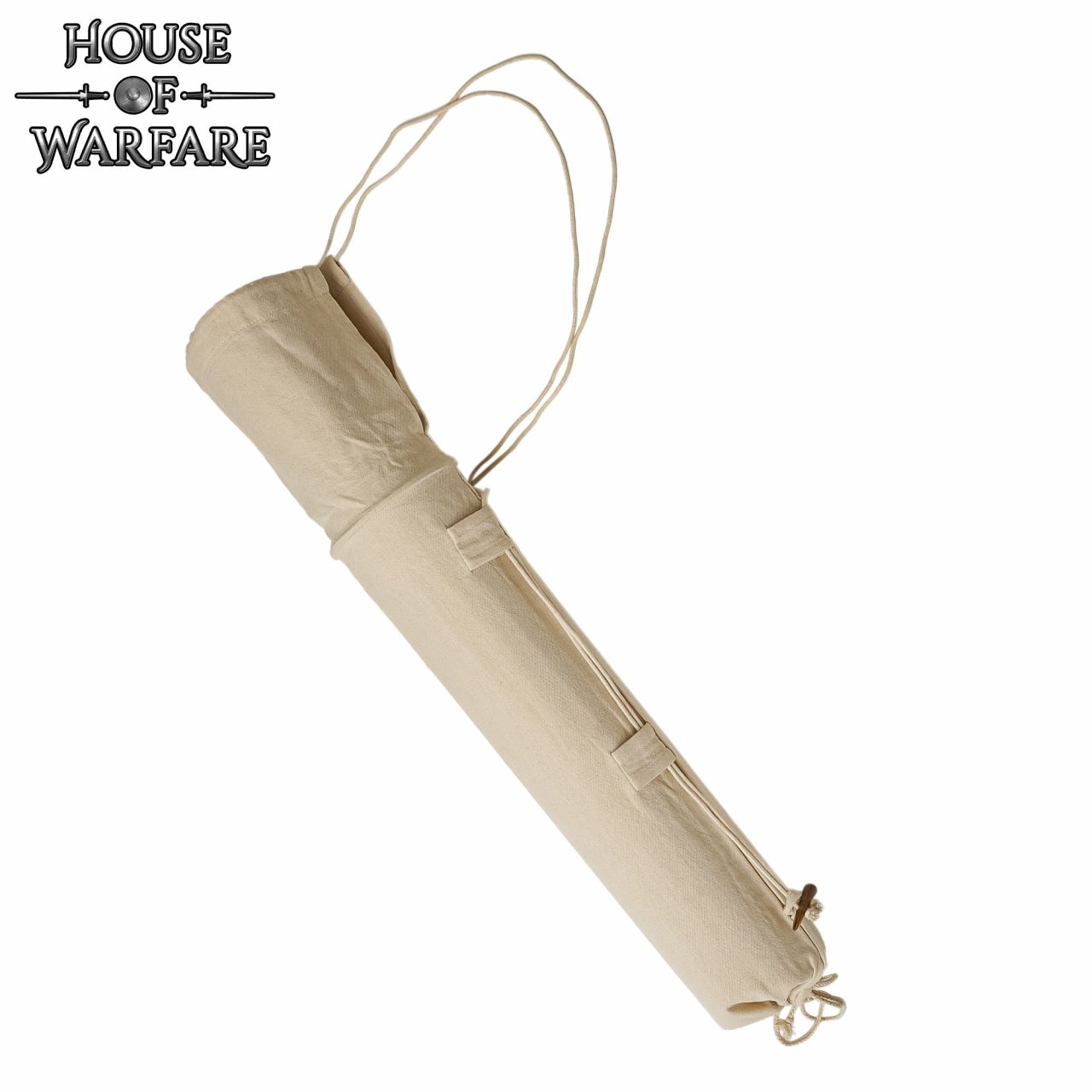 Carcaj Lienzo Campesino Crudo | Porta Flechas Tiro con Arco Histórico - Imagen 13