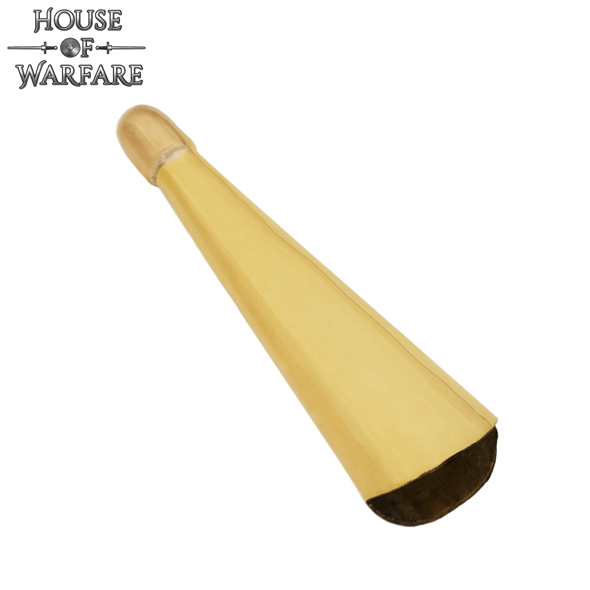 Punta de Vaina Pequeña de Latón Macizo / Chape Medium - Imagen 1