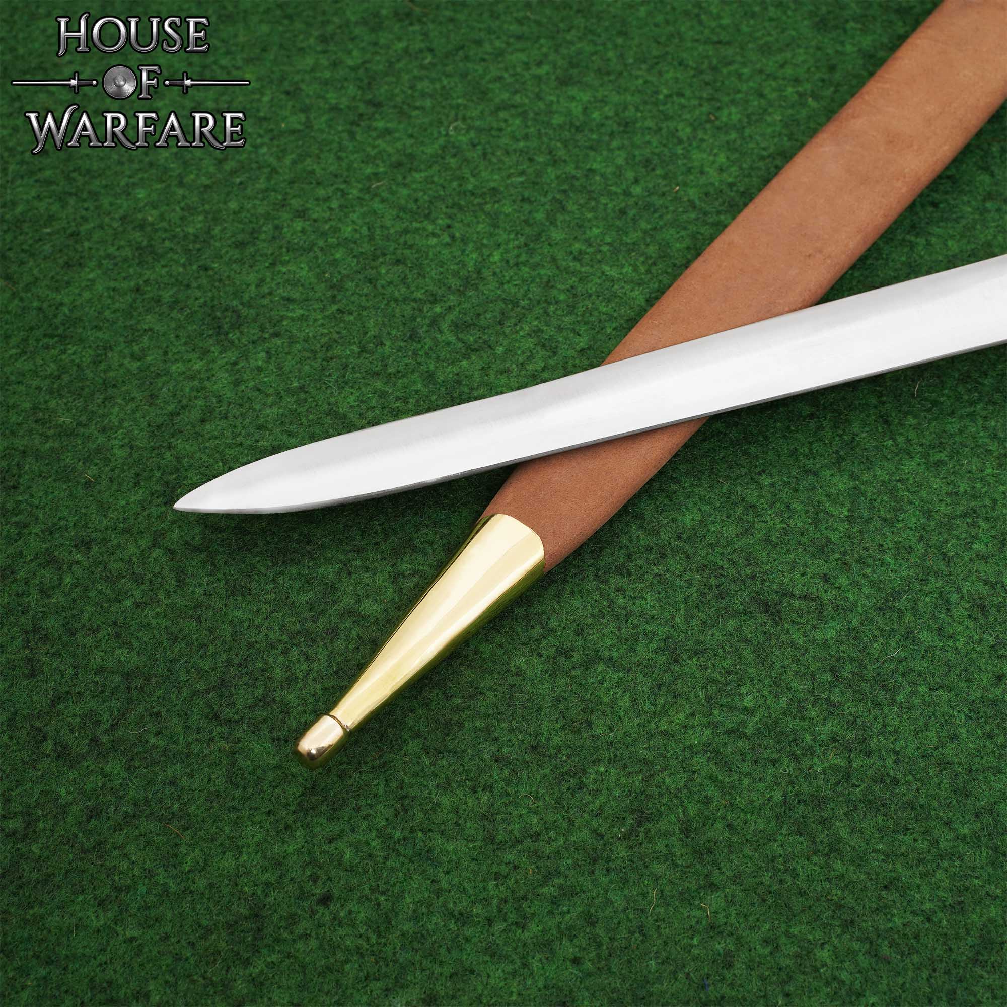 Punta de Vaina Pequeña de Latón Macizo / Chape Medium - Imagen 3