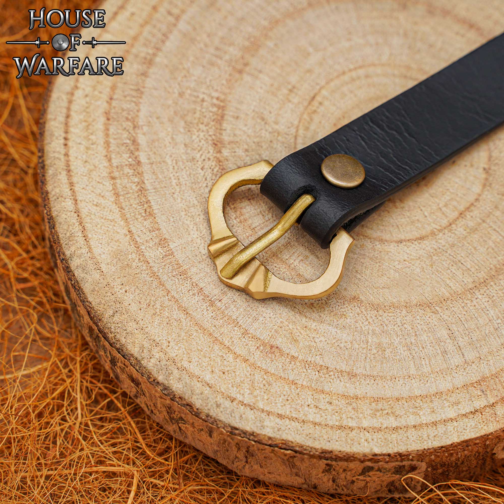 Hebilla Medieval Pequeña de Latón - Imagen 6