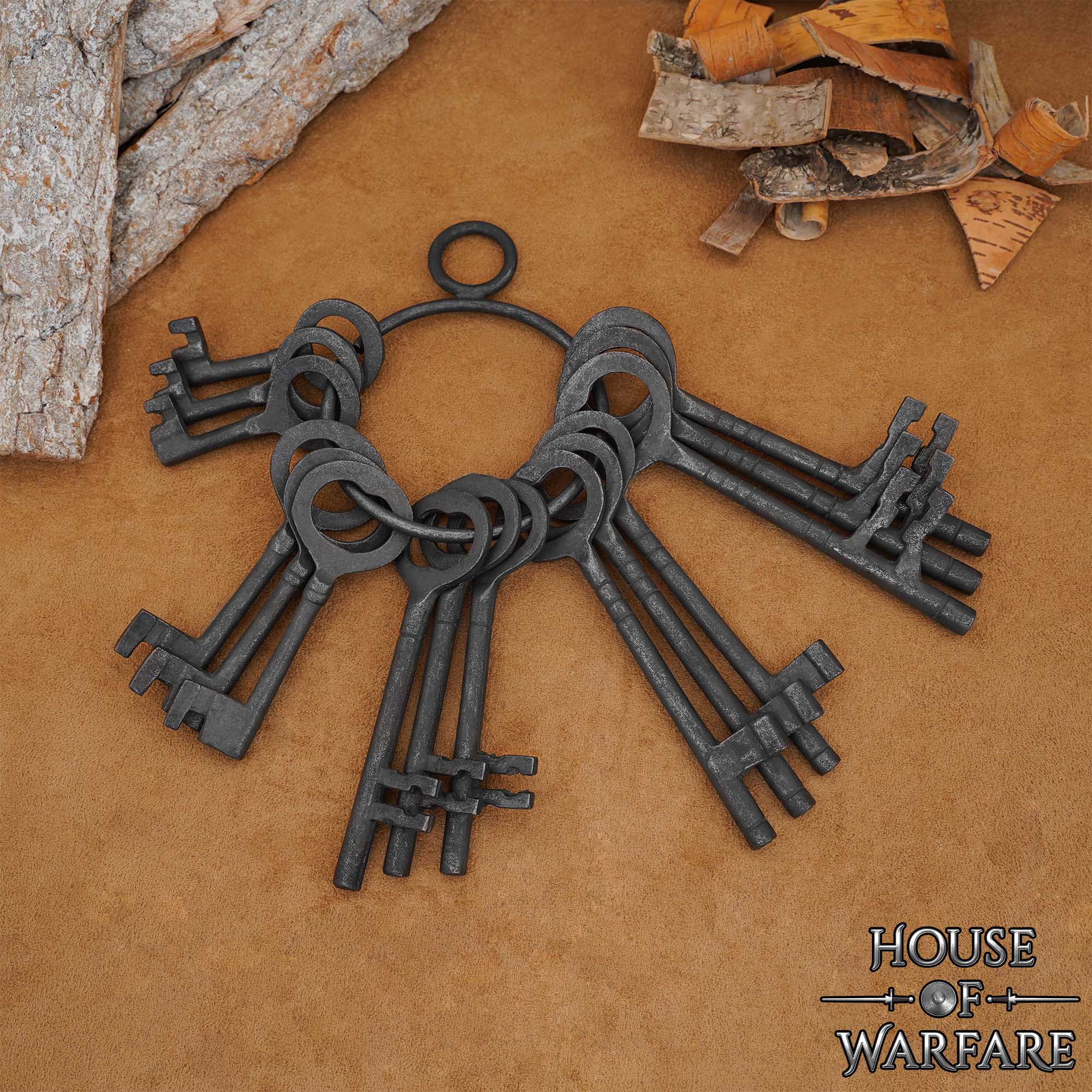 Juego de 15 Llaves de Hierro The Pirate's Dungeon Keys - Imagen 3