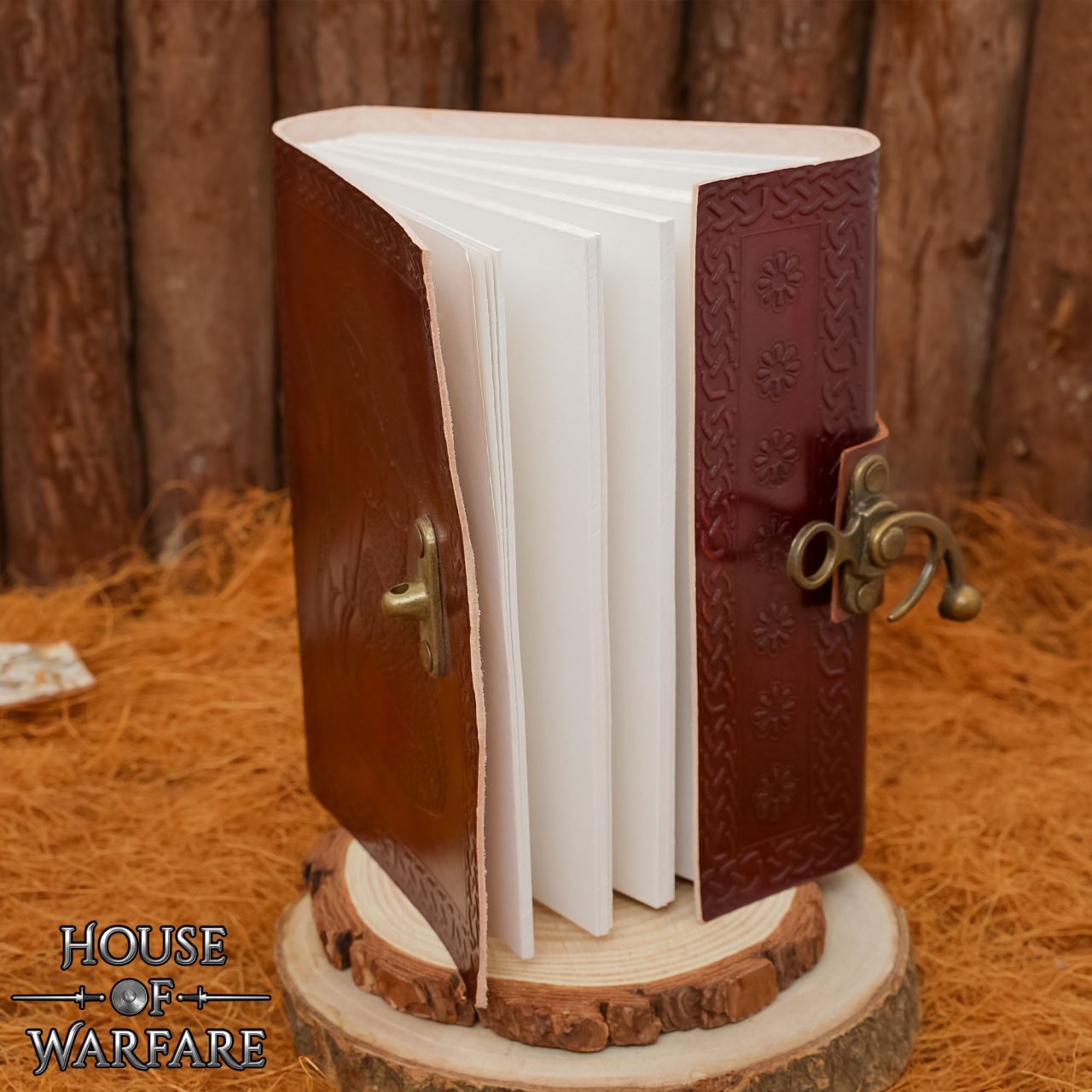 Diario de Cuero Auténtico Hecho a Mano The Mermaid - Imagen 2