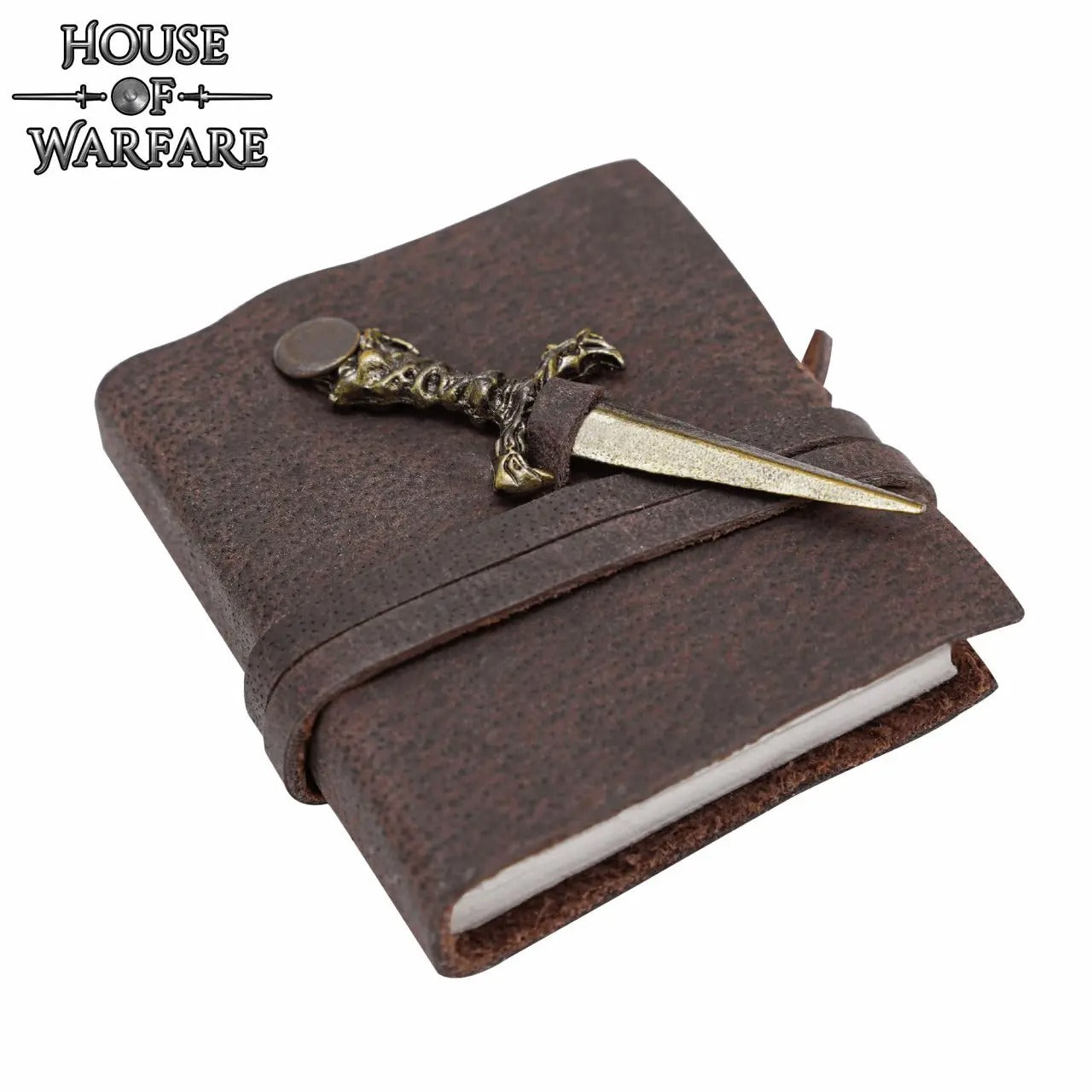 Diario Mini Daga Diario de Cuero Hecho a Mano - Imagen 4