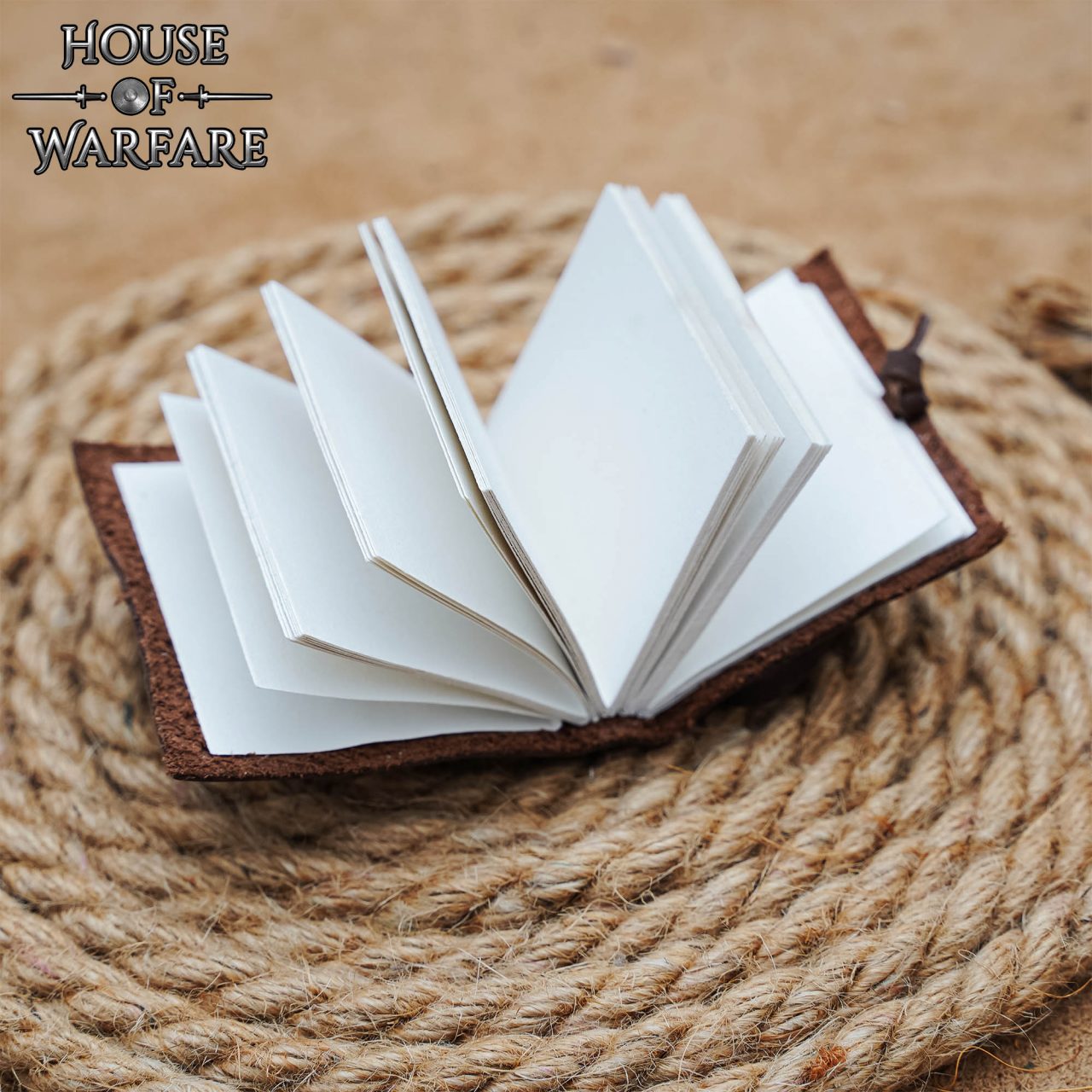 Diario Mini Daga Diario de Cuero Hecho a Mano - Imagen 2