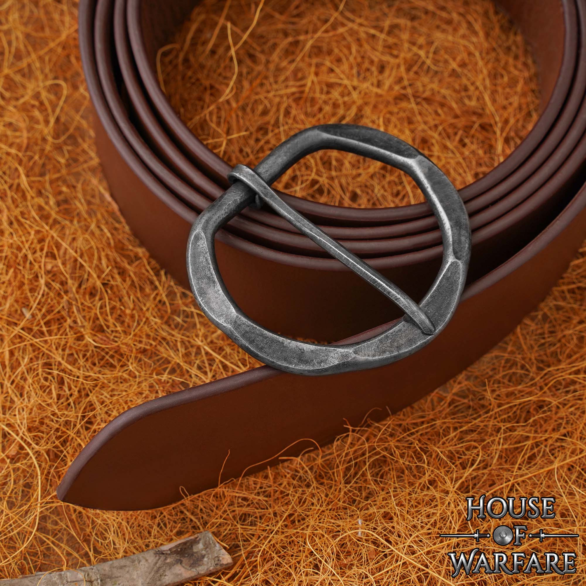 Hebilla Medieval Forjada a Mano para Cinturones Medievales de Fantasía - Imagen 4