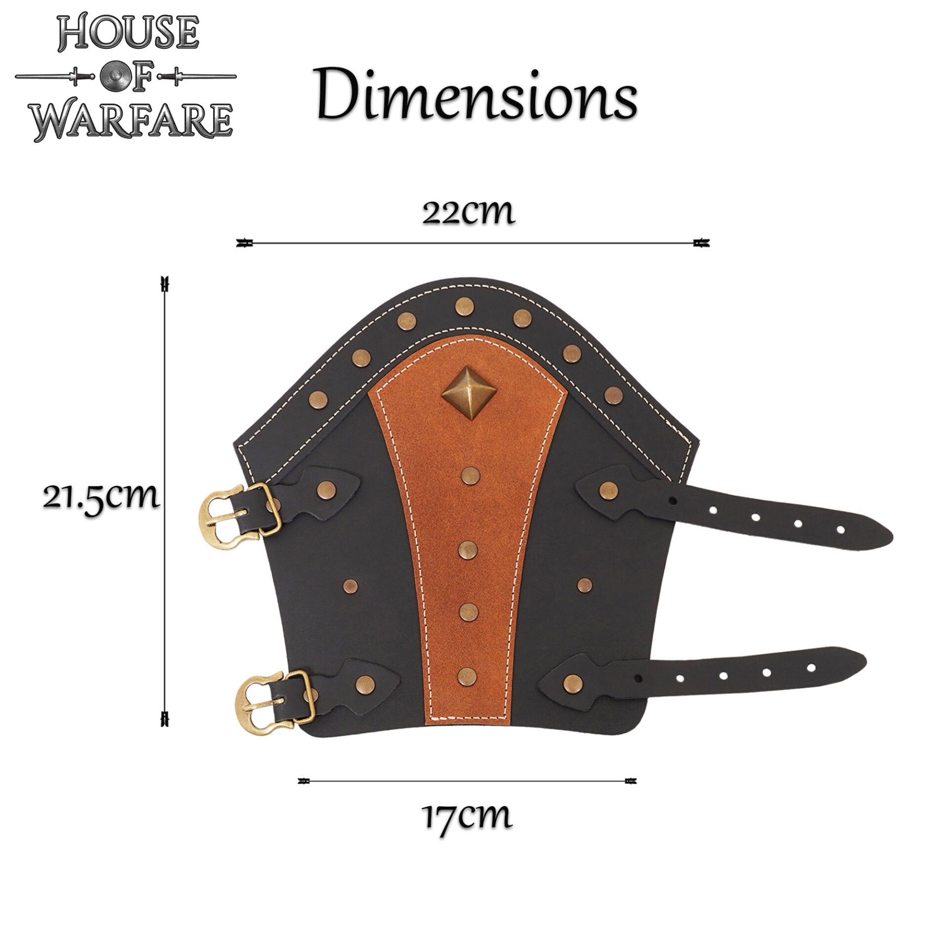 Brazales de Soldado Mongol de Fantasía - Imagen 2