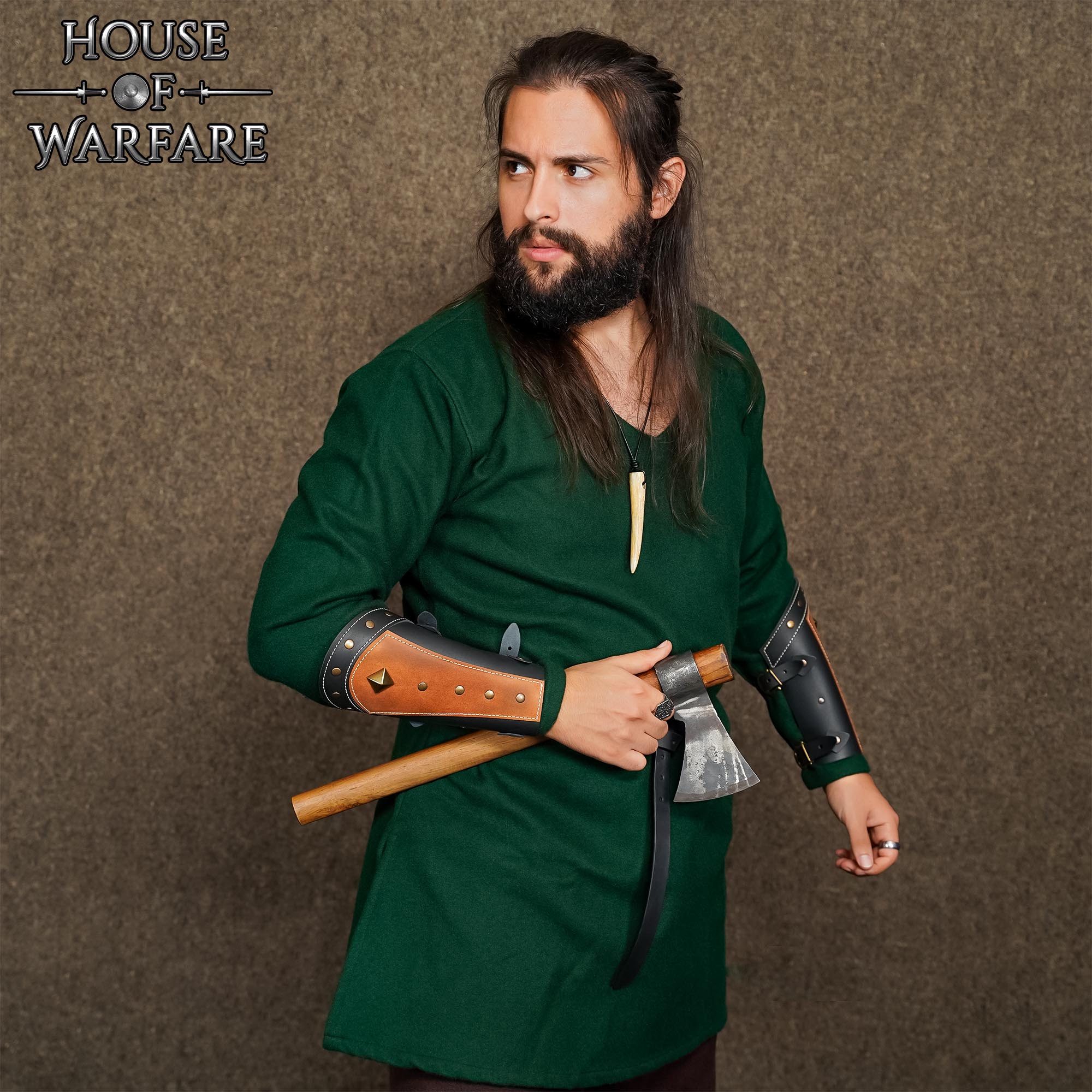 Brazales de Soldado Mongol de Fantasía - Imagen 4