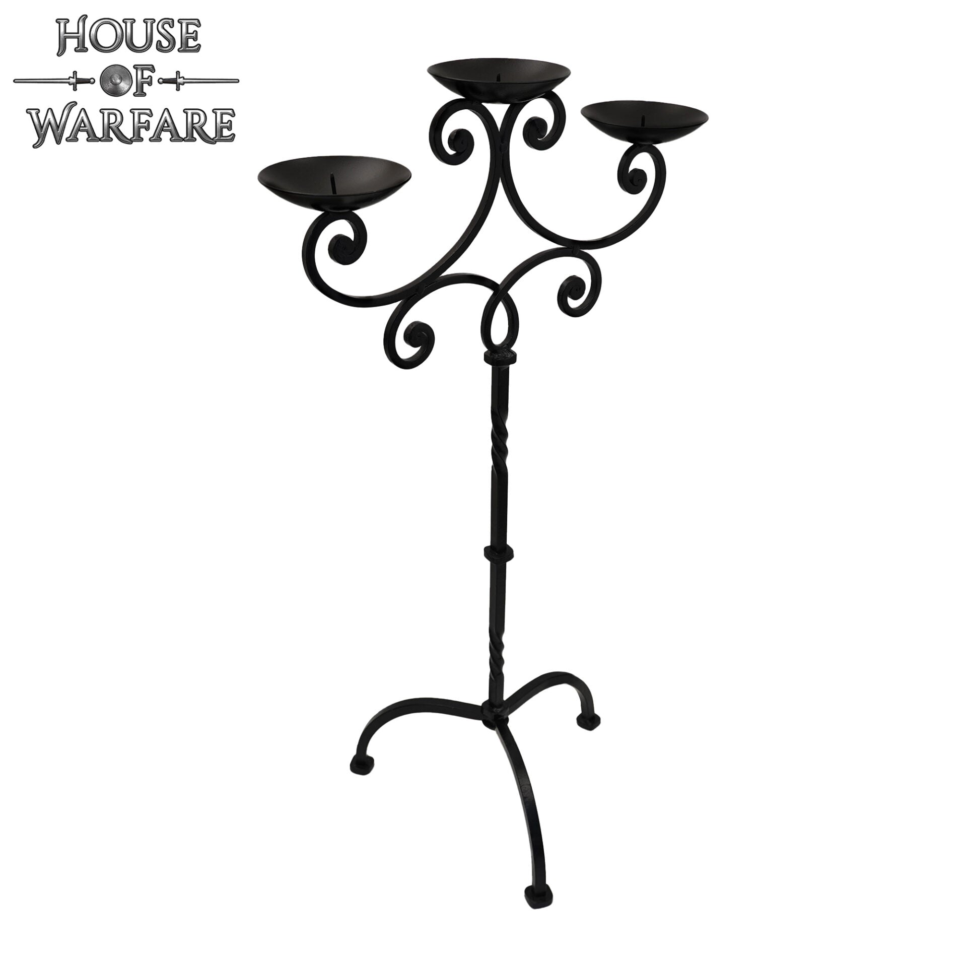 Candelabro Grande Forjado a Mano The Vintage Castle - Imagen 1