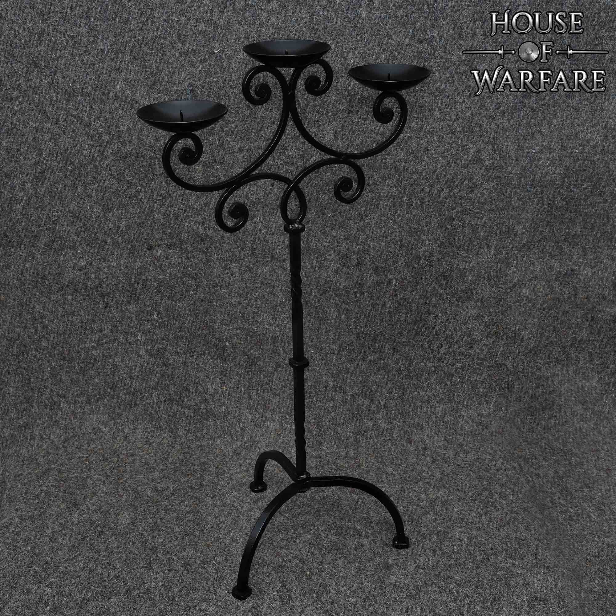 Candelabro Grande Forjado a Mano The Vintage Castle - Imagen 6