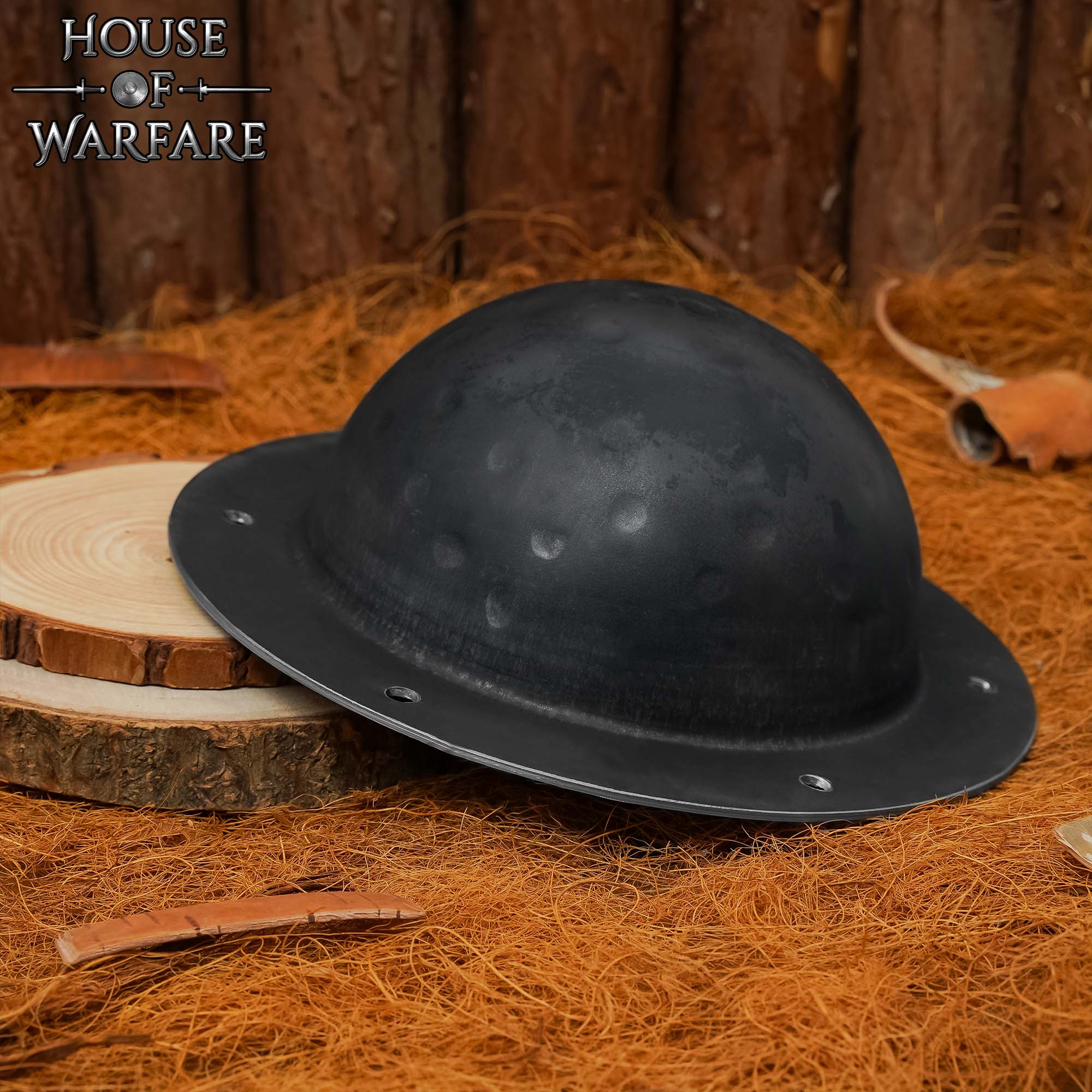 Jefe de Escudo Negro, Acero de 1,8 Mm, Listo para la Batalla - Imagen 6