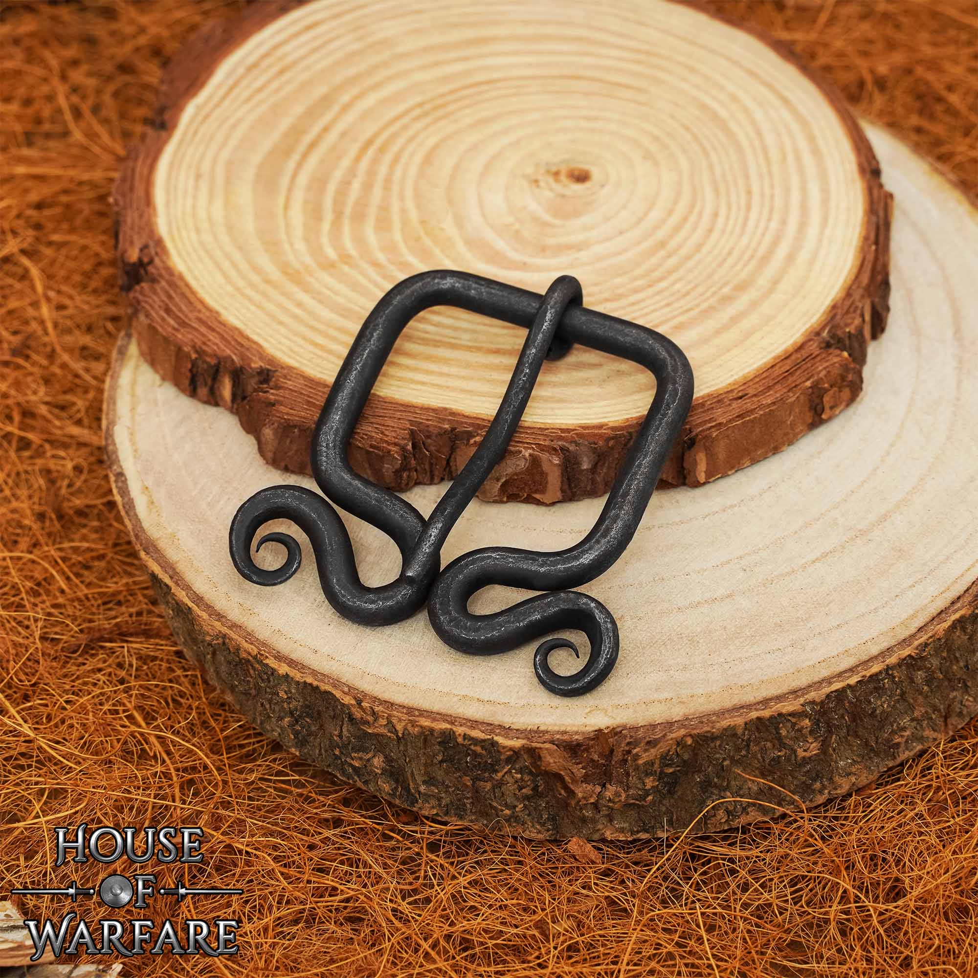 Hebilla de Cinturón Rústica Forjada a Mano - Imagen 6