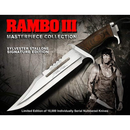 Cuchillo Rambo III -Edicion Limitada- Firmado 94685