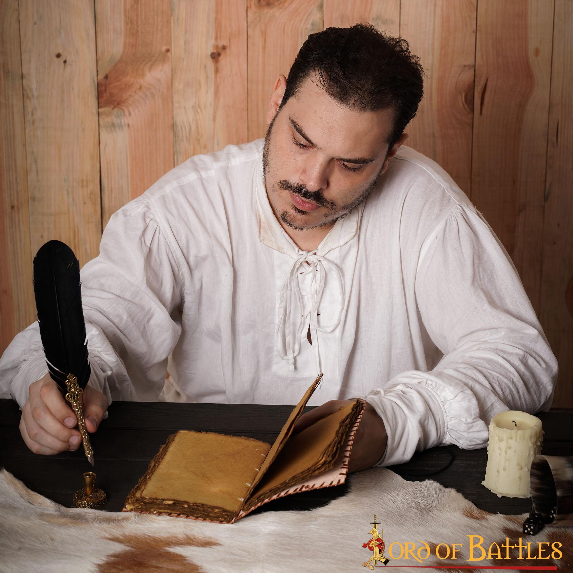 Diario para el Credo de Asesino Diario de Cuero Auténtico Hecho a Mano - Imagen 8