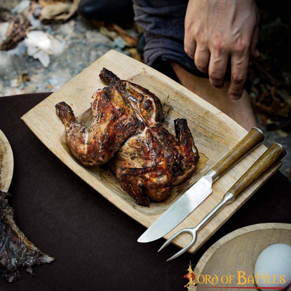 Juego de Cuchillos y Tenedores de Acero Inoxidable Totalmente Funcionales Hechos a Mano - Imagen 8