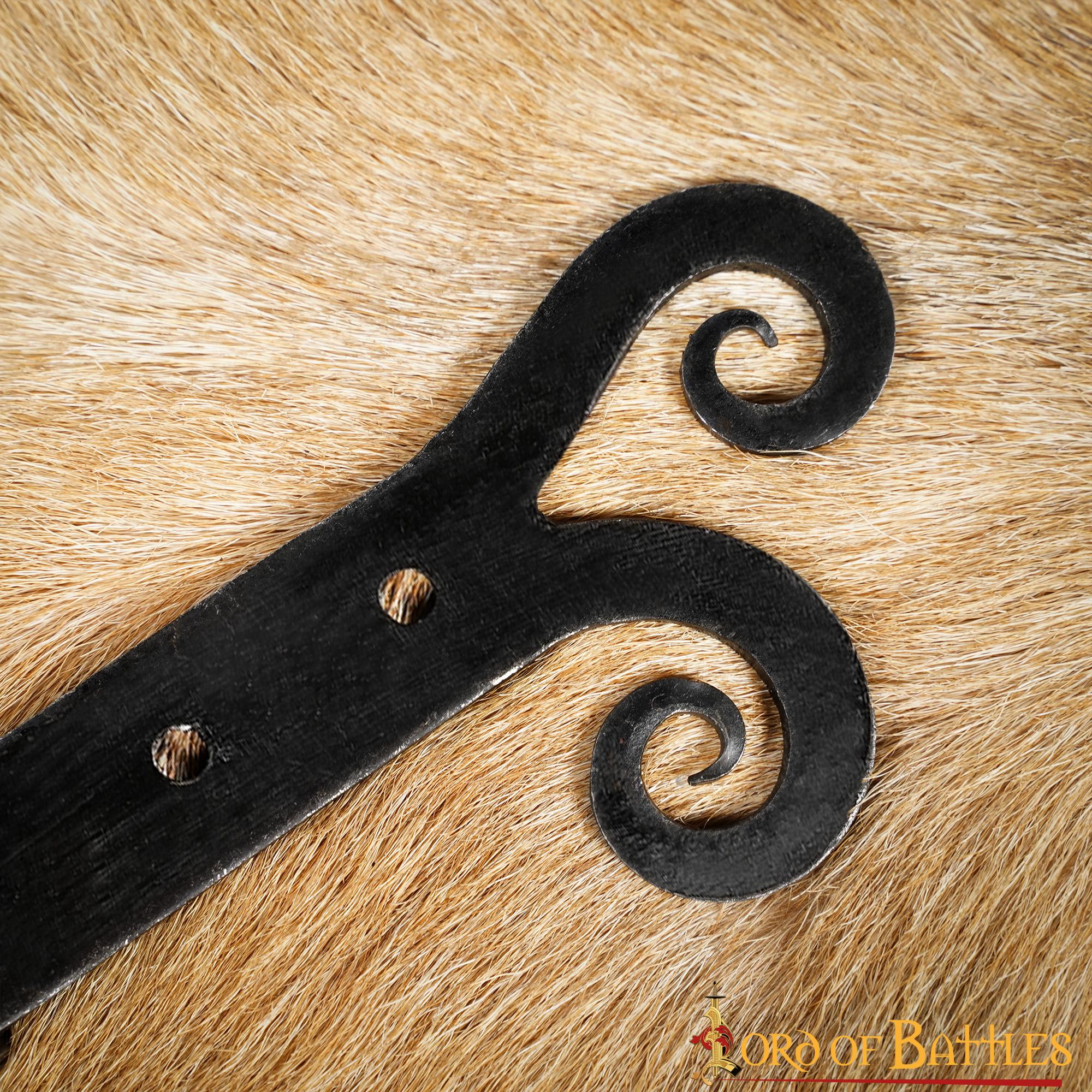 Bisagras de Puerta Vintage - Juego de 2 Bisagras de Marquetería Rústica Forjadas a Mano - Imagen 7