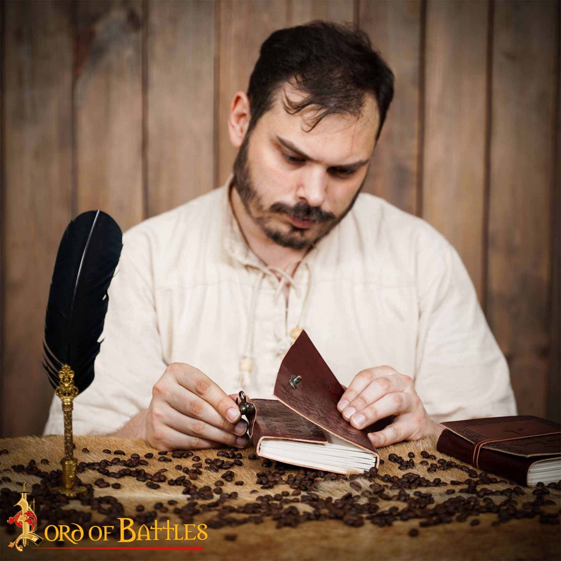 Diario de Cuero "el Árbol de la Sabiduría" Diario de Cuero Vintage Hecho a Mano - Imagen 9