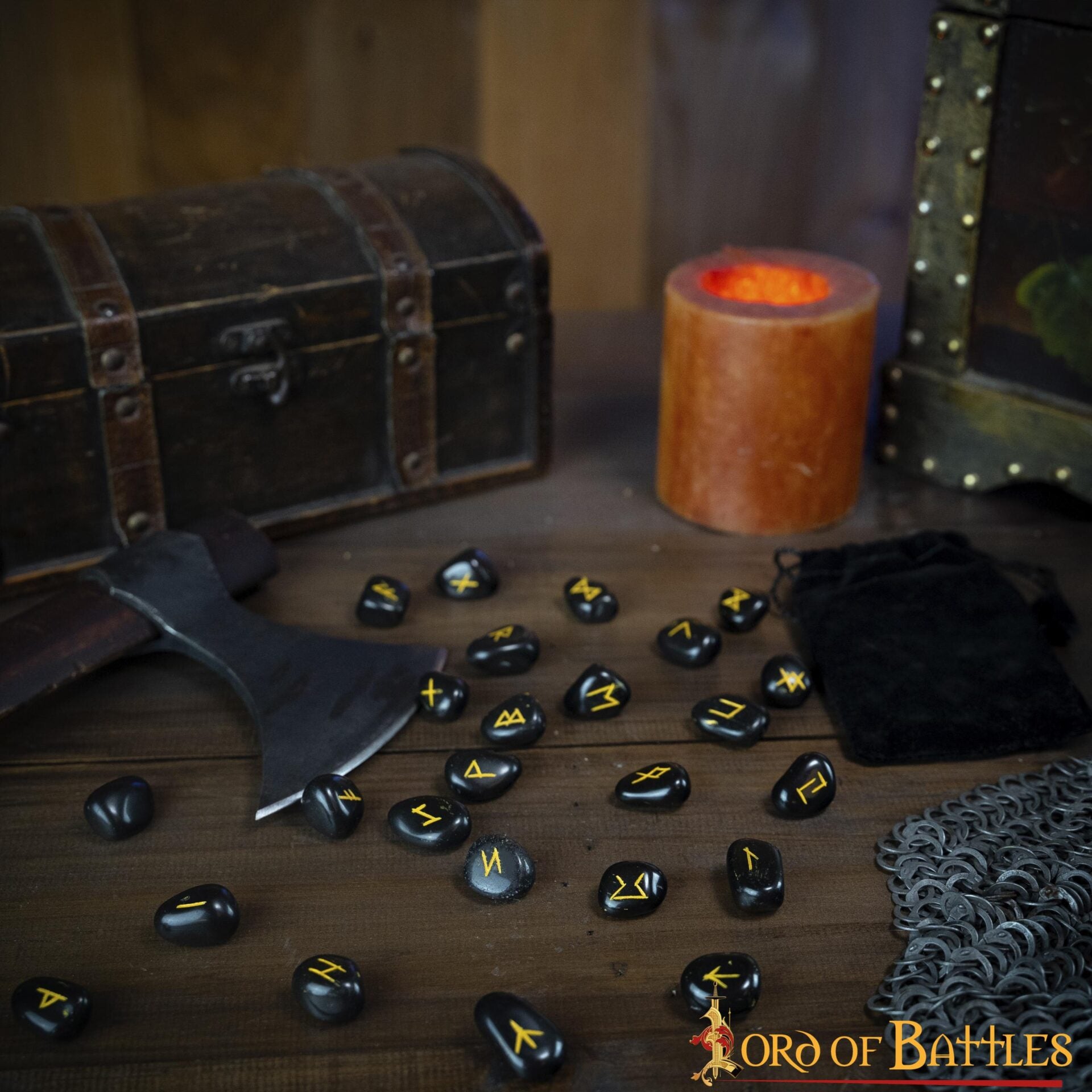 Set de Piedras Rúnicas Vikingas - Imagen 15