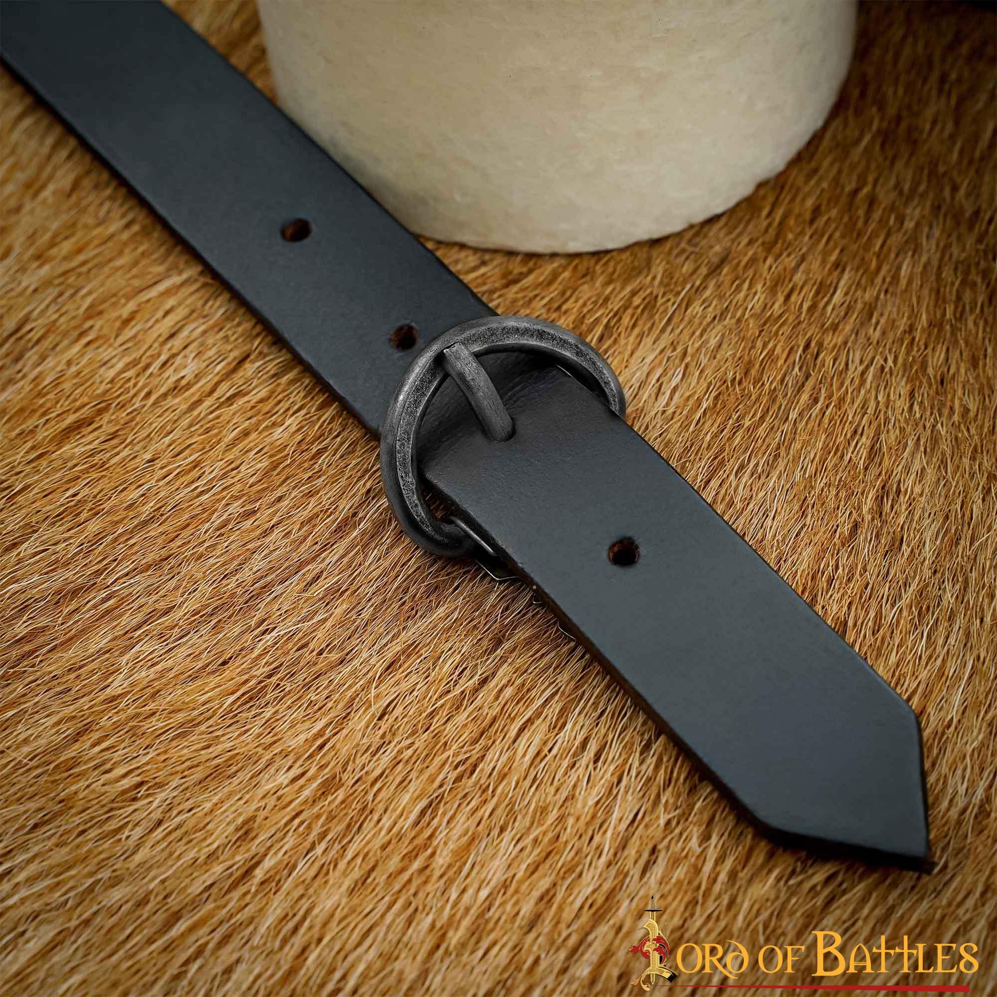 Juego de Hebillas para Armadura de Placas Medieval - Hierro Ennegrecido Forjado a Mano (juego de 5) - Imagen 13