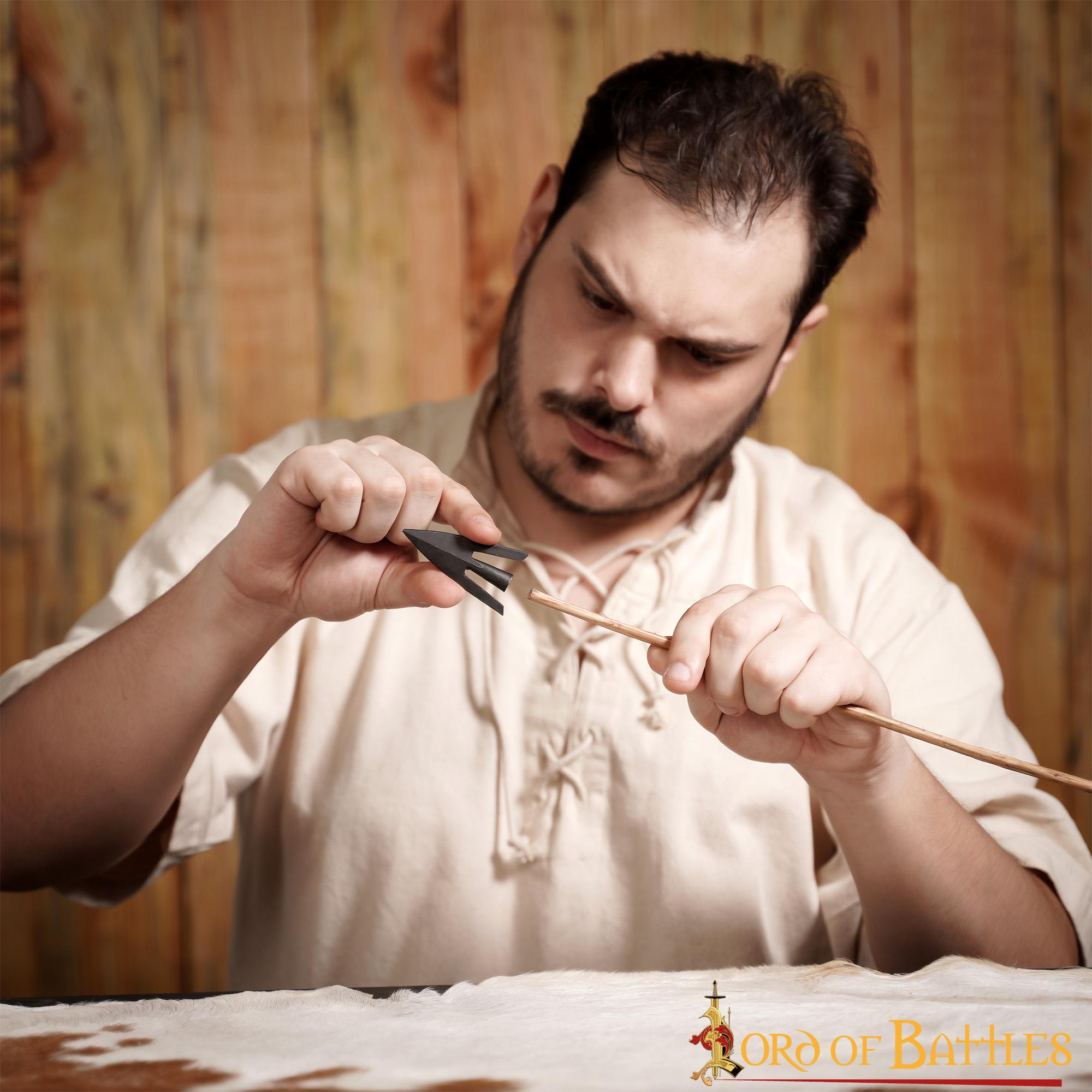 Punta de Flecha Medieval de Cola de Golondrina 3 Piezas - Imagen 16