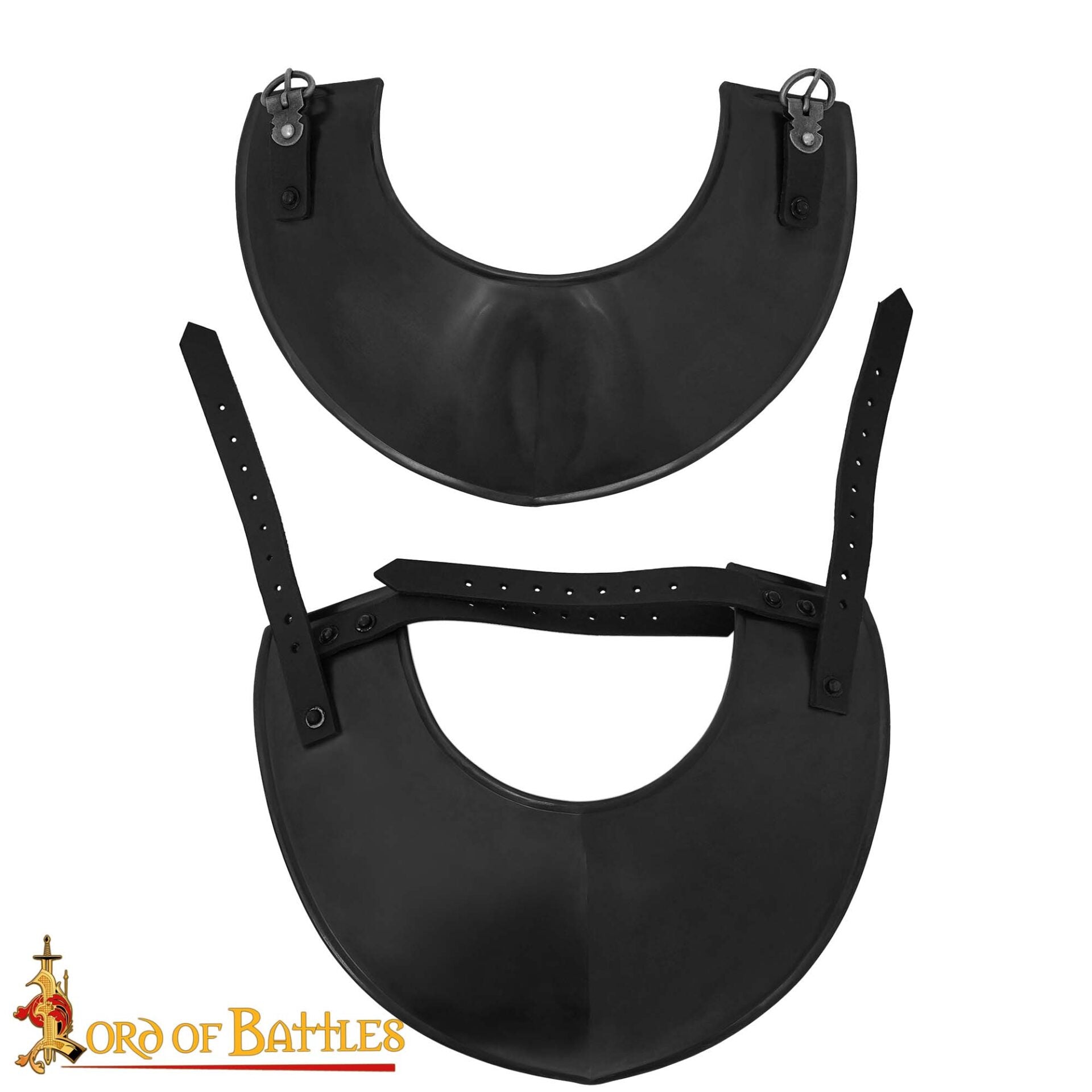 Gorget Clásico Medieval, Negro - Descatalogado - Imagen 5