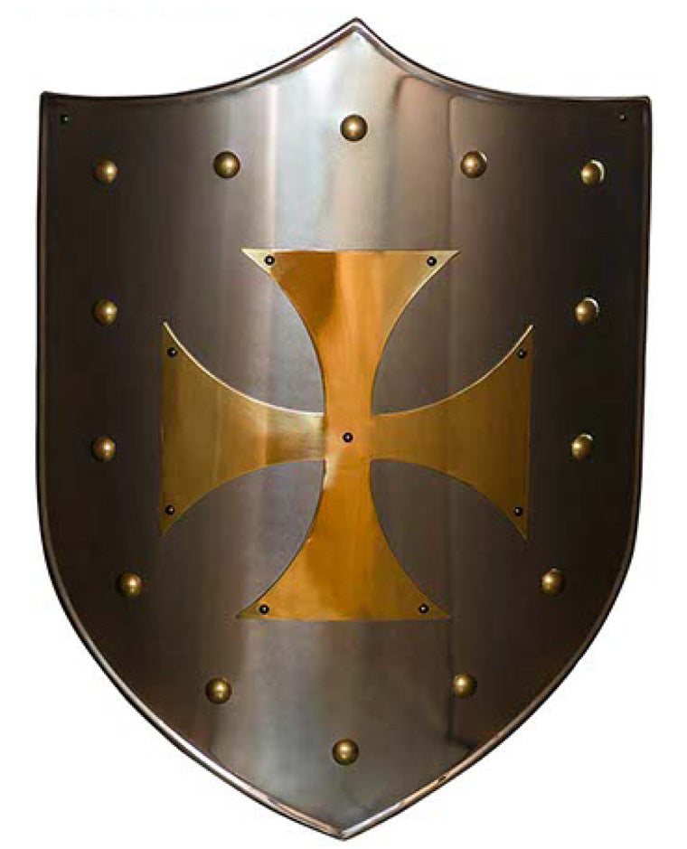 Shield with Templar cross 963.11 963.12