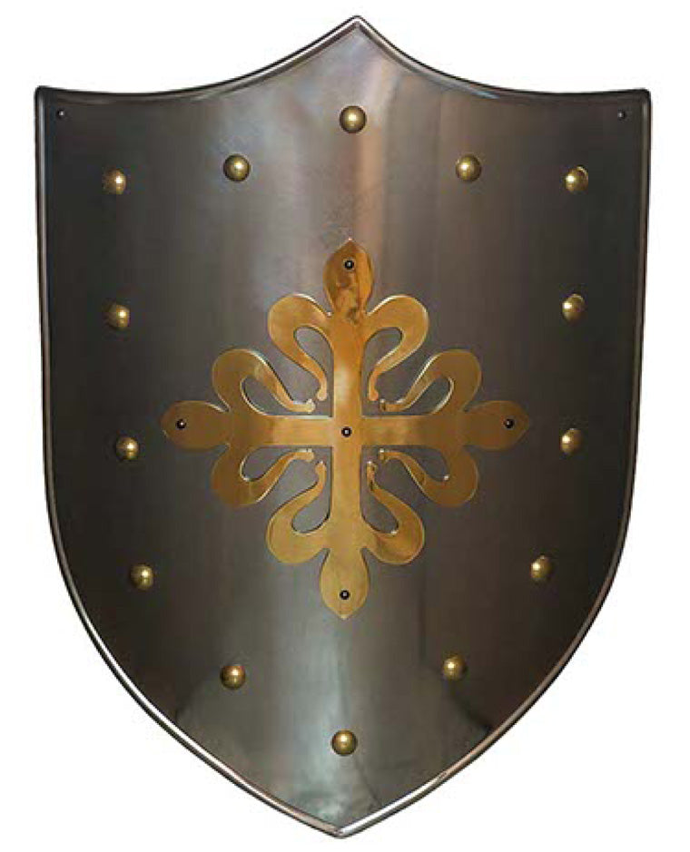 Medieval Shield, Cross of the Order of Calatrava Red or Brass 963.14 963.9
