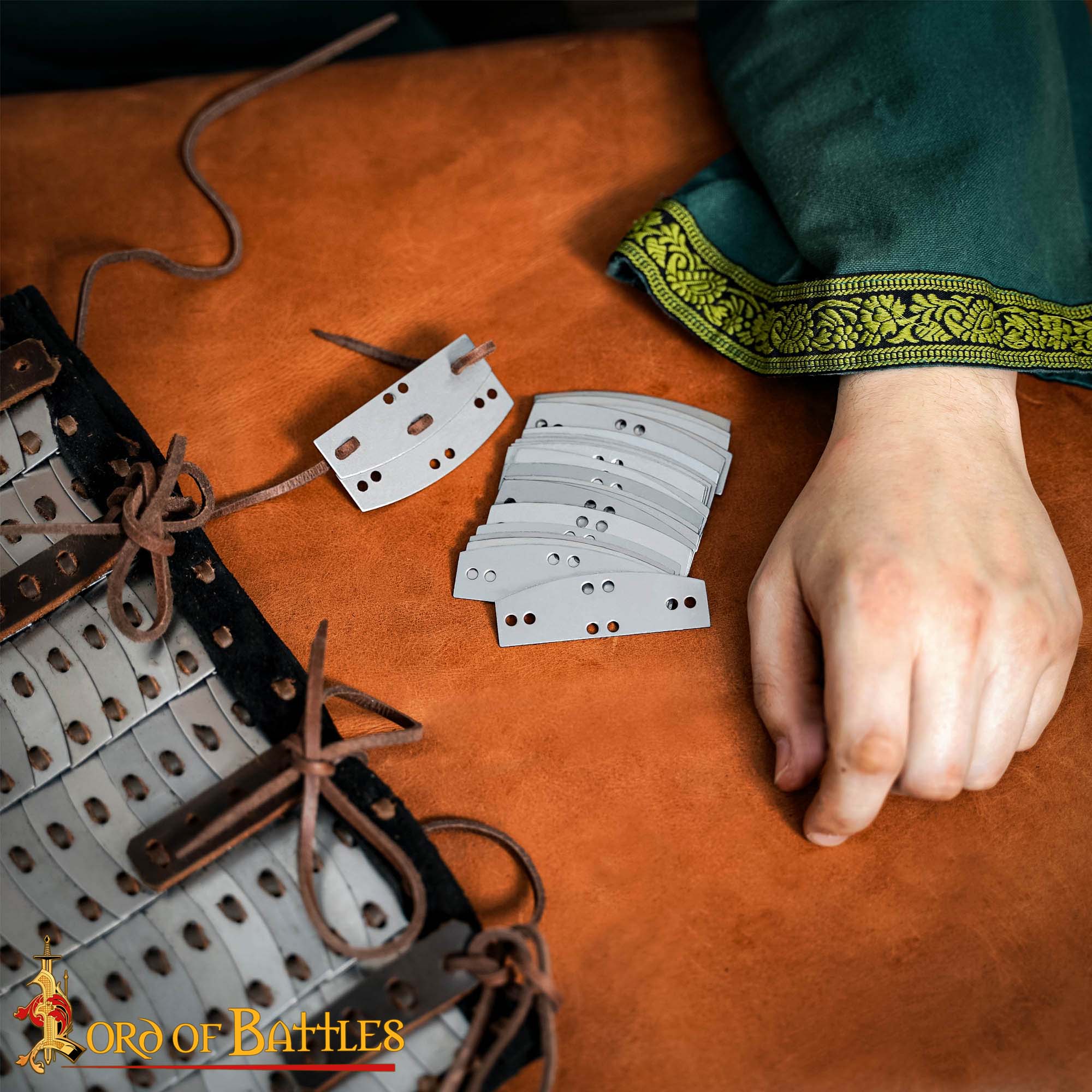 Placas Lamelares de Acero Inoxidable Tipo 1 - Juego de 100 Unidades - 7x2 Cm - Imagen 14