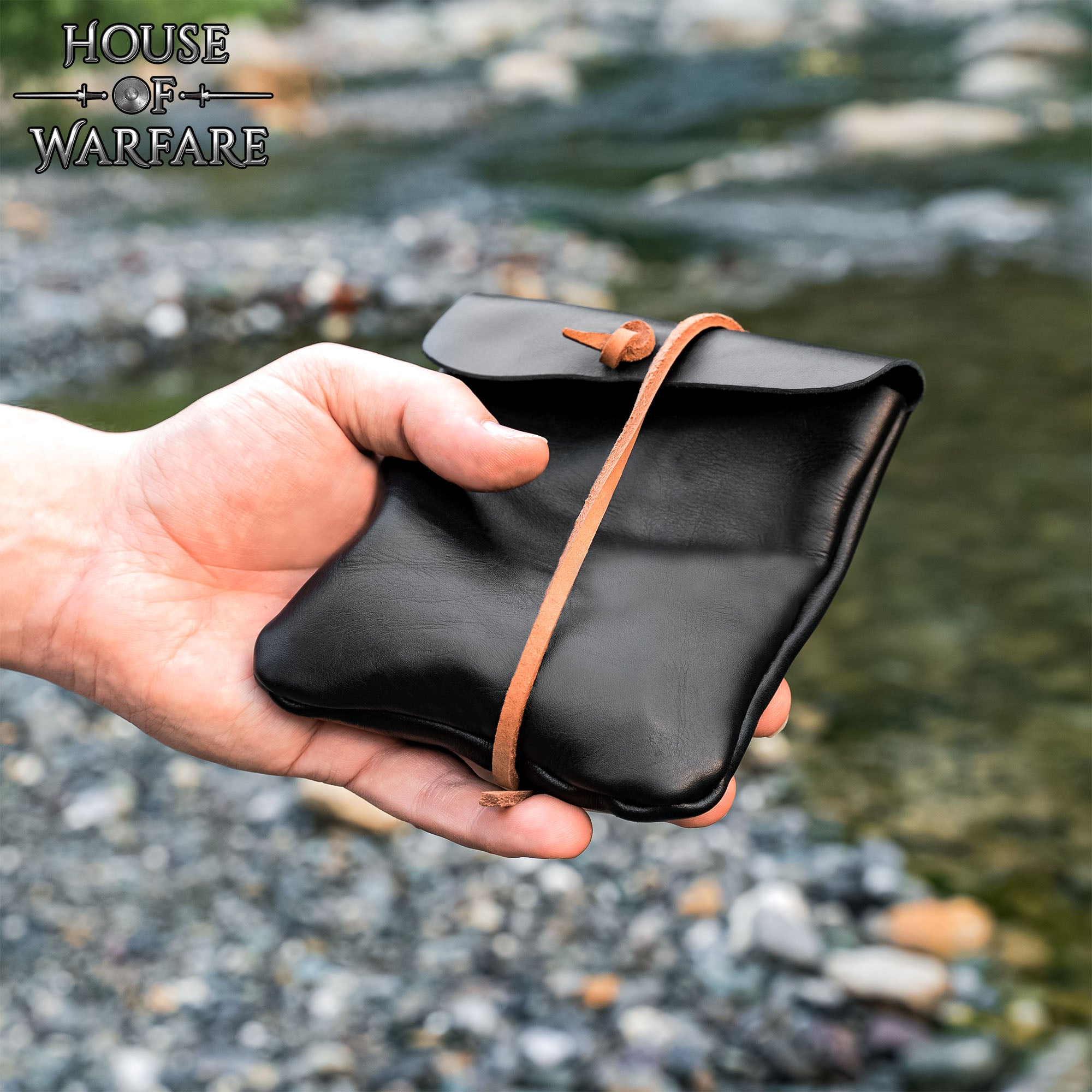 Juego de Piedras Rúnicas Vikingas con Estuche de Cuero Negro - Adivinación y Estrategia Nórdica - Imagen 7