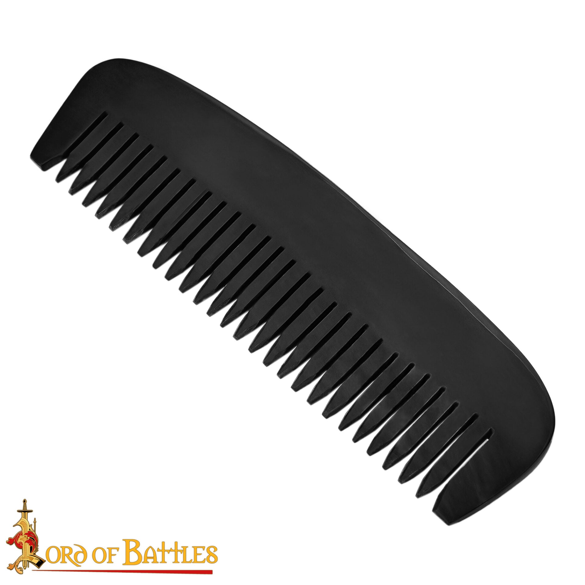 Peine de Cuerno de Buey Estilo Vikingo - Herramienta de Aseo Artesanal de 5 Pulgadas | Acabado Pulido - Imagen 16