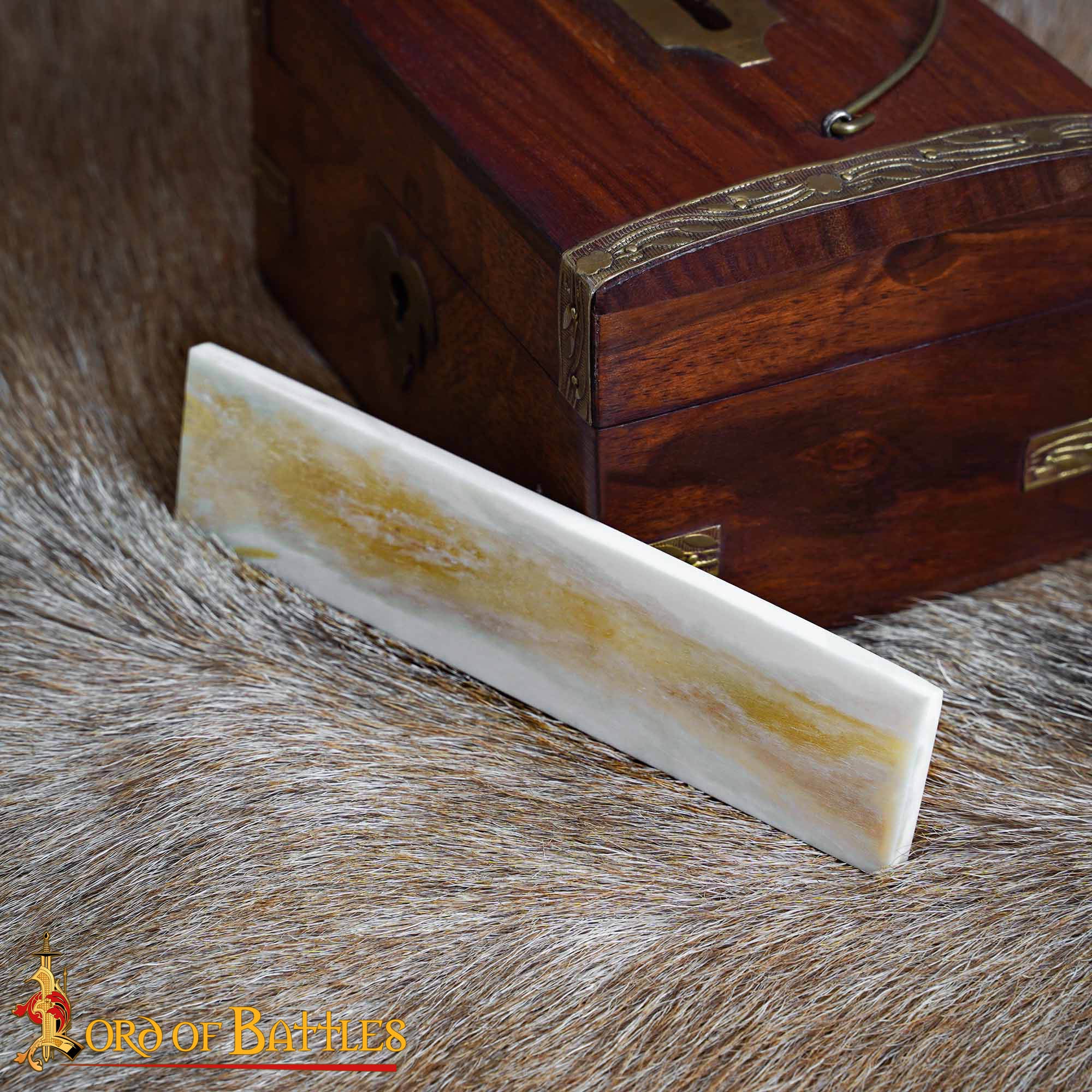 Cuchillo Medieval con Mango de Hueso Auténtico - Imagen 7