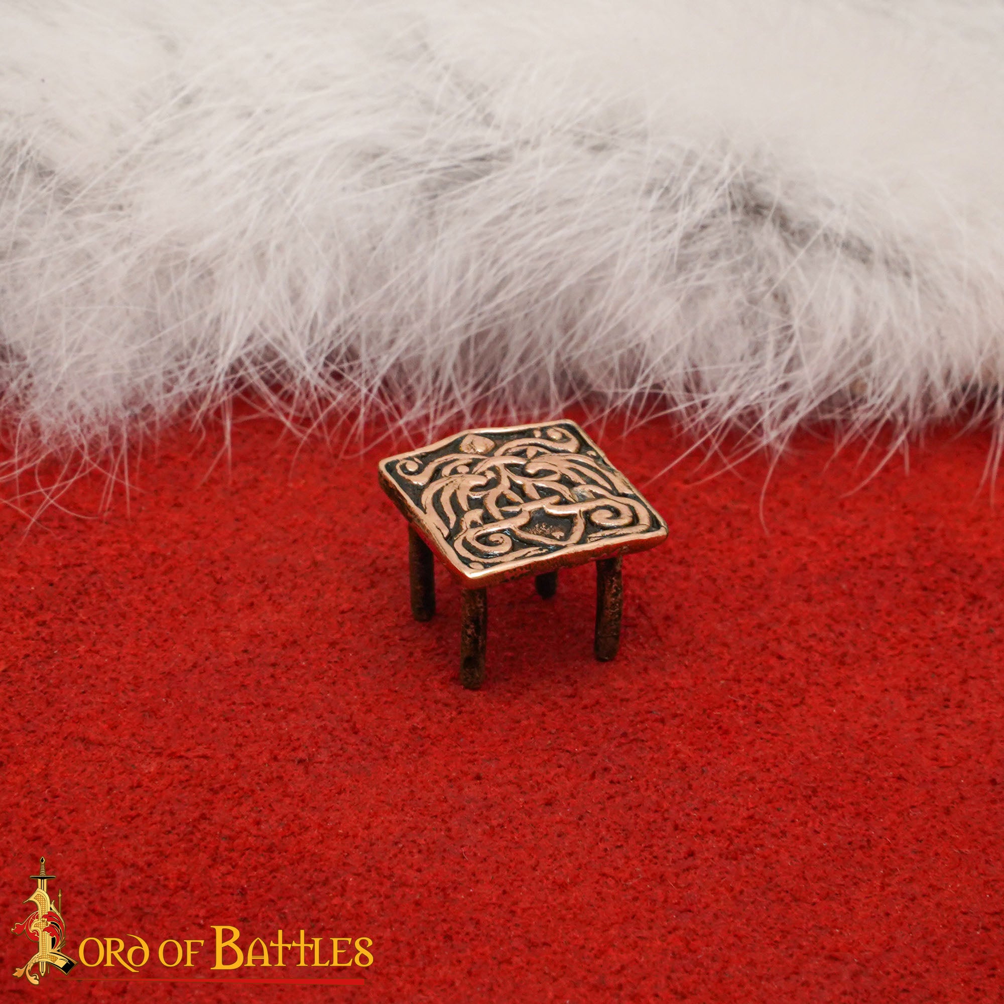 Accesorio de Fundición a la Cera Perdida para Cinturón de Bronce de la Edad Vikinga - Imagen 13