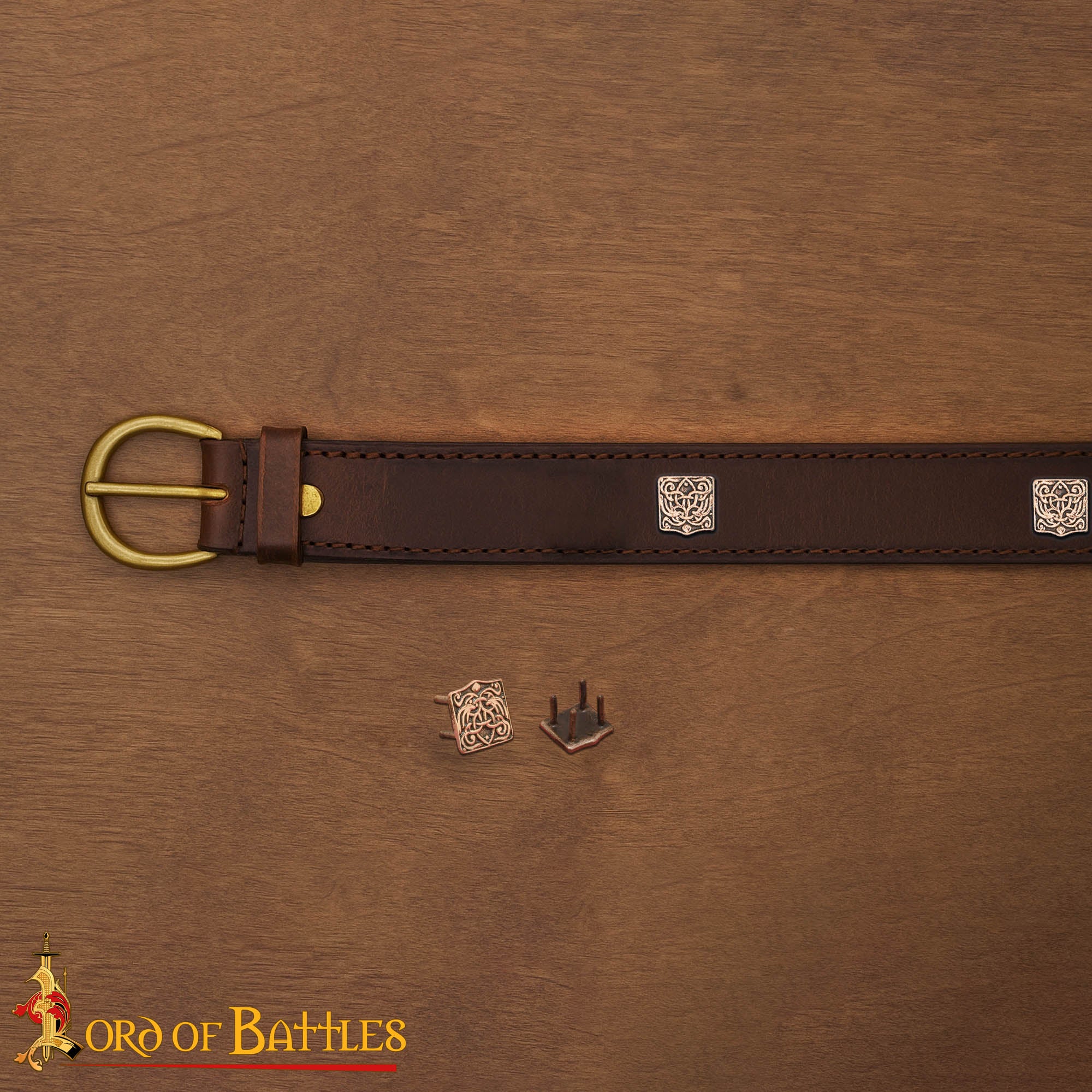 Accesorio de Fundición a la Cera Perdida para Cinturón de Bronce de la Edad Vikinga - Imagen 3