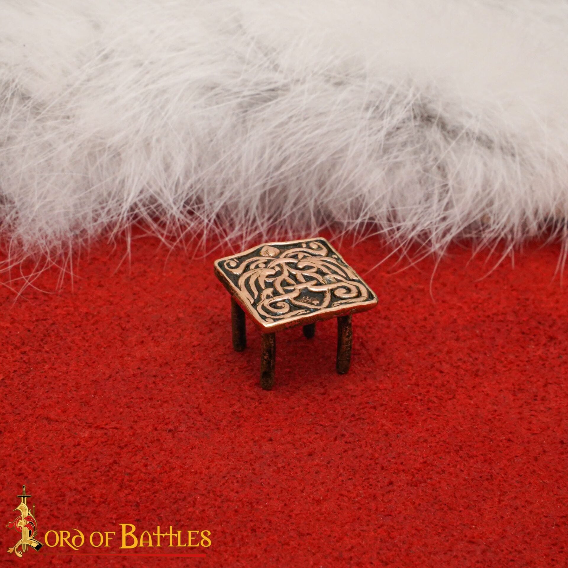 Accesorio de Fundición a la Cera Perdida para Cinturón de Bronce de la Edad Vikinga - Imagen 1