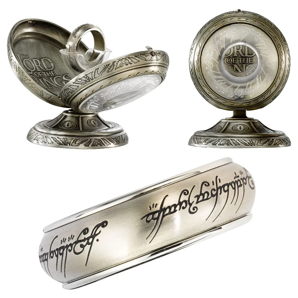 Anillo único rotatorio acero