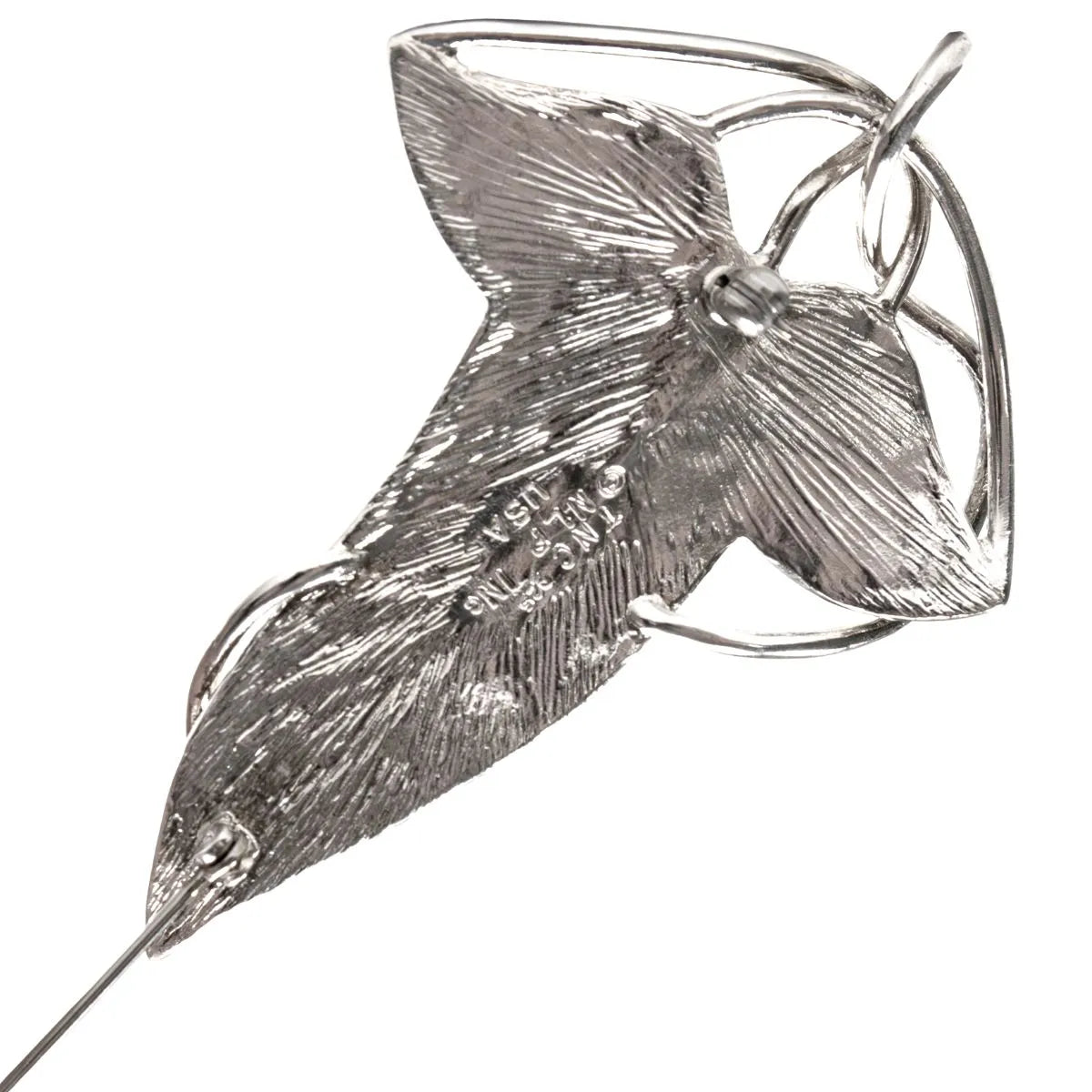 Broche hoja de Lorien plata