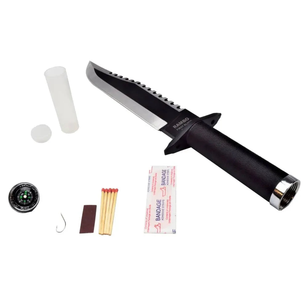 Imagen de Cuchillo réplica Rambo II parte de nuestra colección en Espadas y más, sitio oficial.