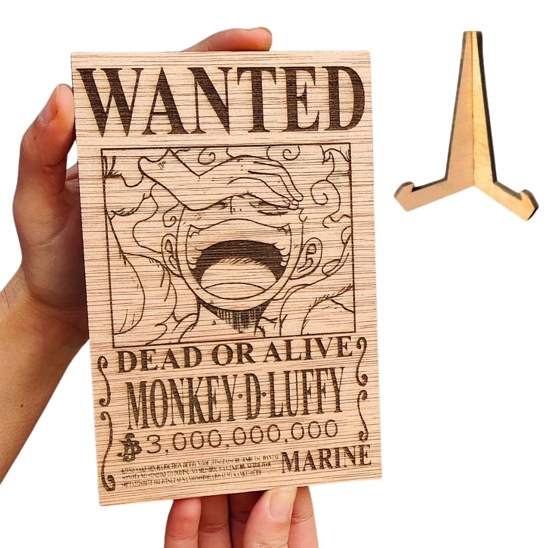 Cartel Wanted Monkey D Luffy Gear 5