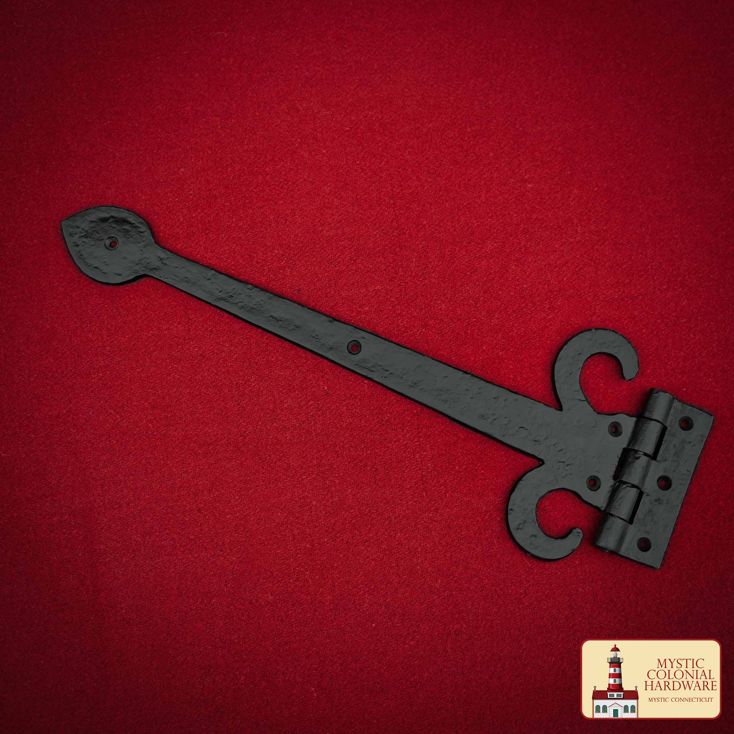 Bisagra de Correa de Alta Resistencia para Puertas y Portones Decorativa Grande de 17 - Imagen 1