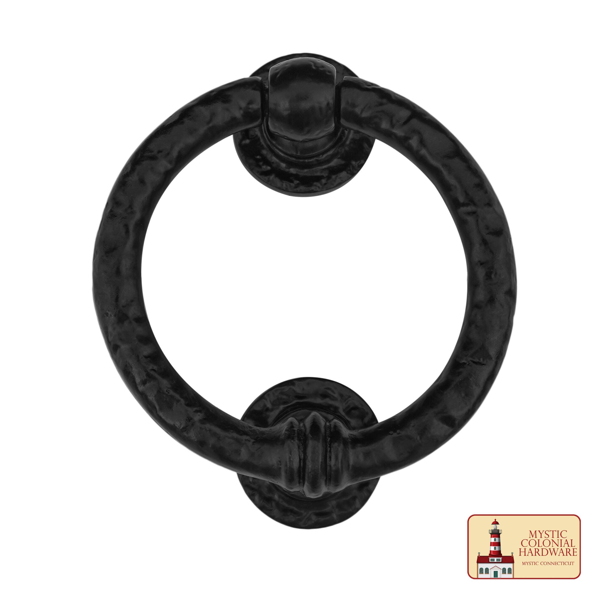 Aldaba Grande de Hierro Fundido para Puerta de Entrada Aldaba Antigua Hecha a Mano - Imagen 5