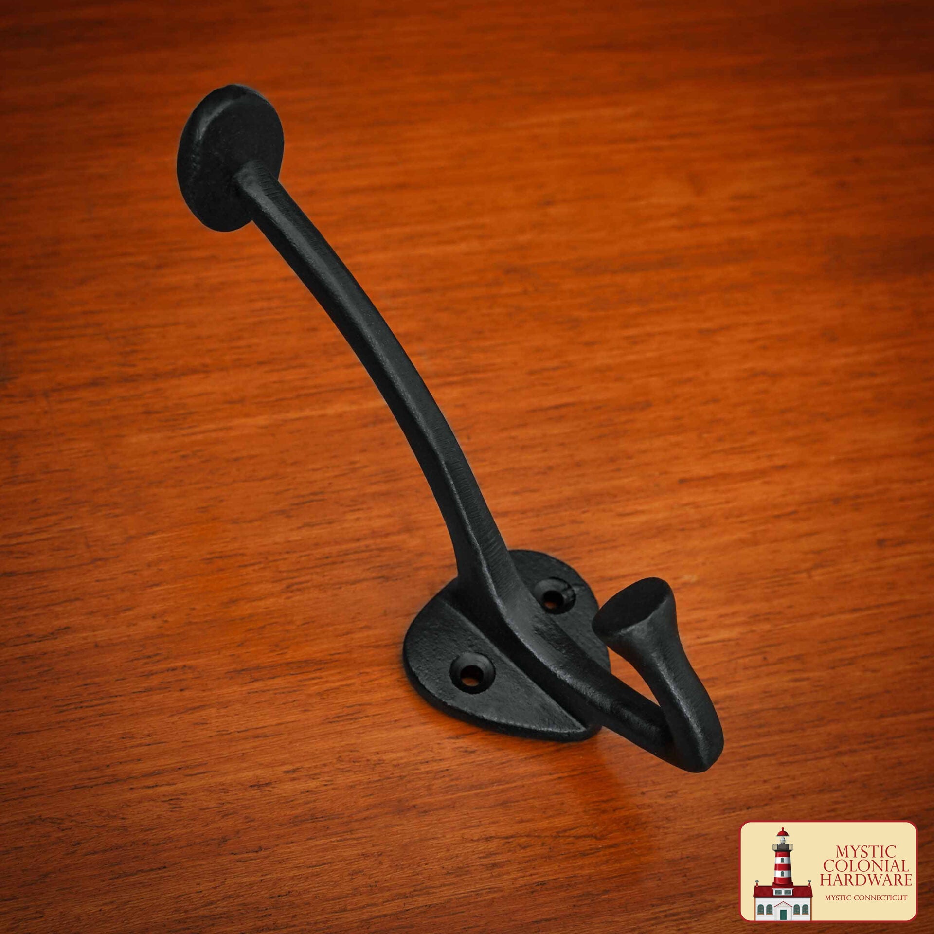 Ganchos de Pared Rústicos de Hierro Fundido: Ideales para Ambientes Victorianos, Coloniales, Retro, Steampunk, Góticos y Barrocos (13.4x3.8) Cm - Imagen 5