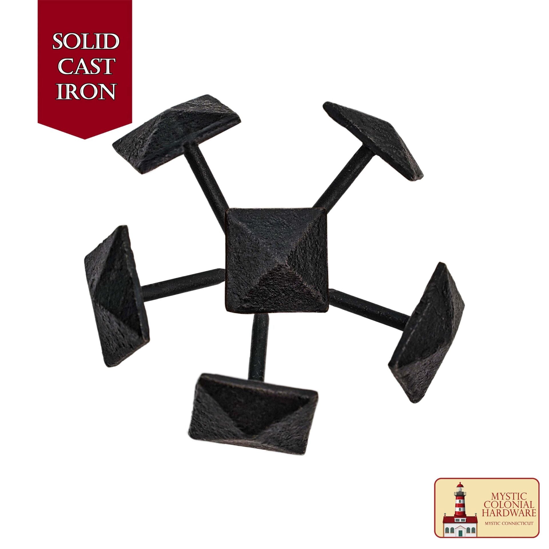 Clavos Decorativos, Forjados a Mano - Juego de 6 - Imagen 2