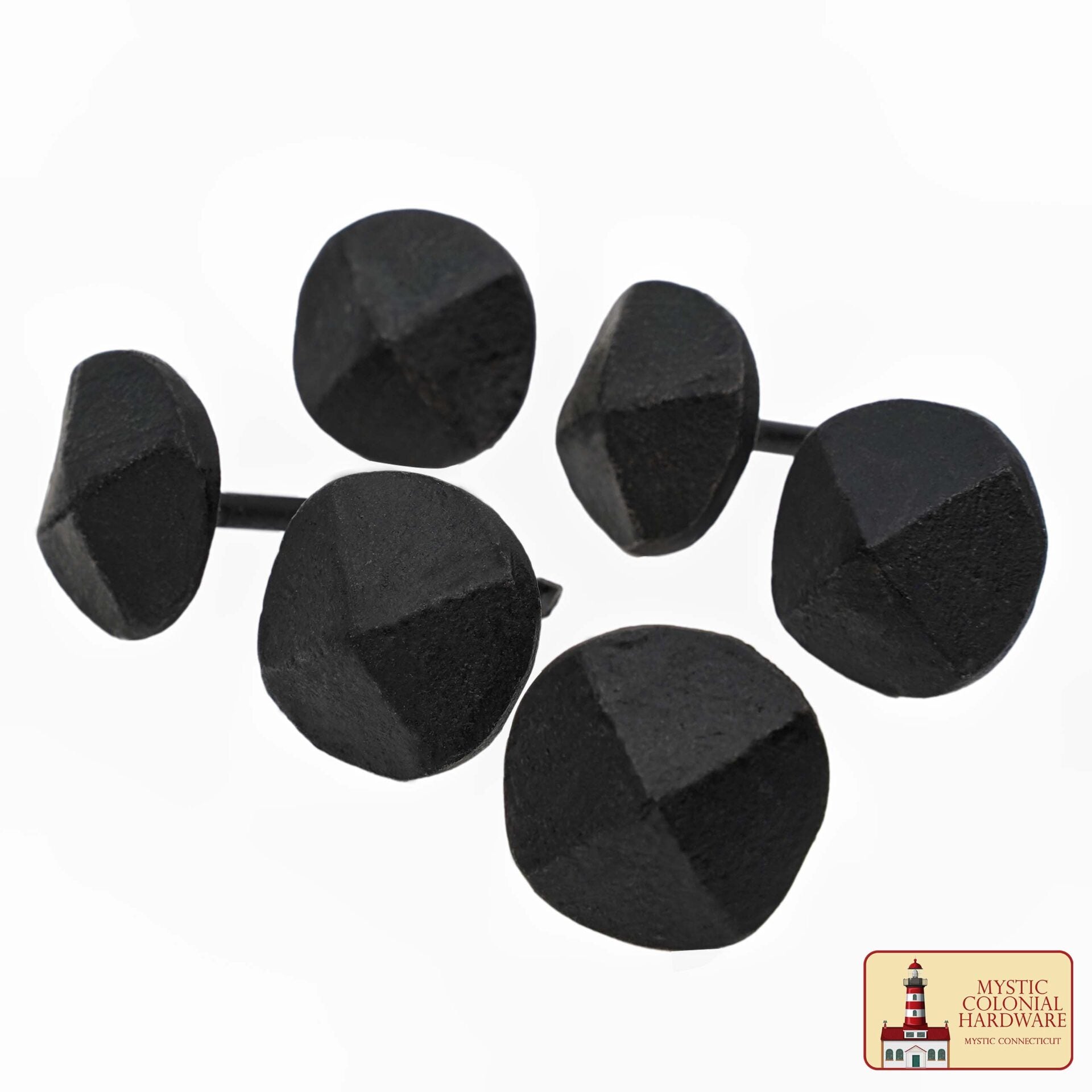 Clavos Clavos Decorativos de Hierro, Forjados a Mano, Acabado Ennegrecido Al Aceite Natural - Imagen 5