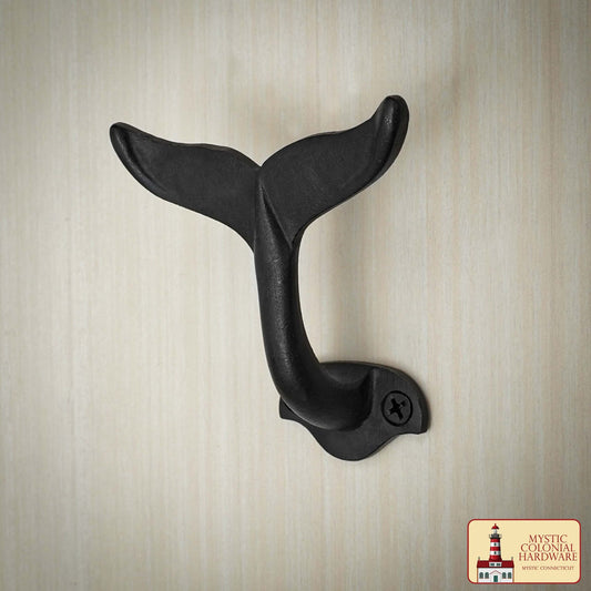 Ganchos de Pared Rústicos de Hierro Fundido, Ganchos Utilitarios Retro Resistentes para Colgar Abrigos, Bolsos, Toallas, Batas, Sombreros y Más, Acabado: Ennegrecido con Aceite - Imagen 2