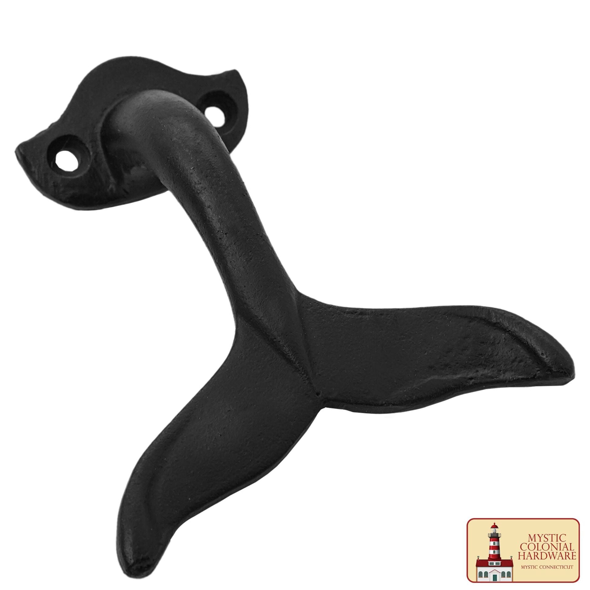 Ganchos de Pared Rústicos de Hierro Fundido, Ganchos Utilitarios Retro Resistentes para Colgar Abrigos, Bolsos, Toallas, Batas, Sombreros y Más, Acabado: Ennegrecido con Aceite - Imagen 5