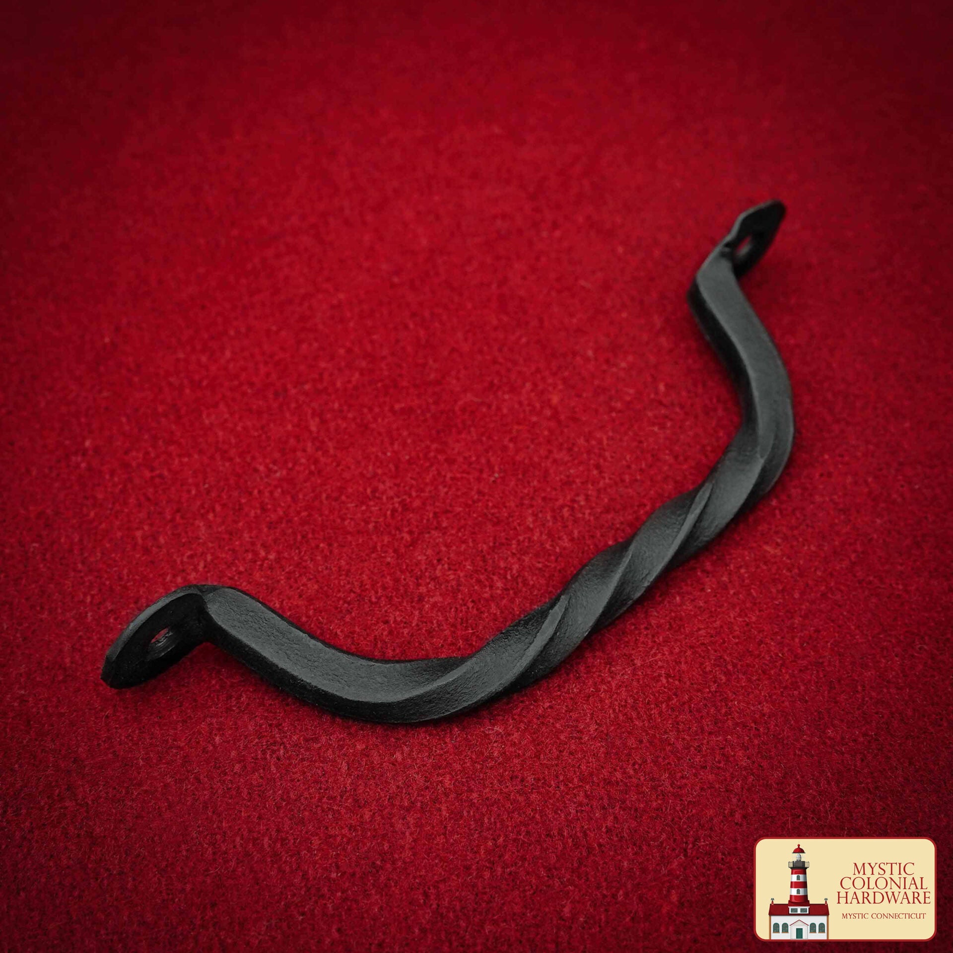 Juego de 2 Tiradores de Puerta Rústicos Forjados a Mano: Ideal para Ambientes Victorianos, Coloniales, Retro, Steampunk, Góticos, Barrocos y Medievales, 16,5 Cm - Imagen 1