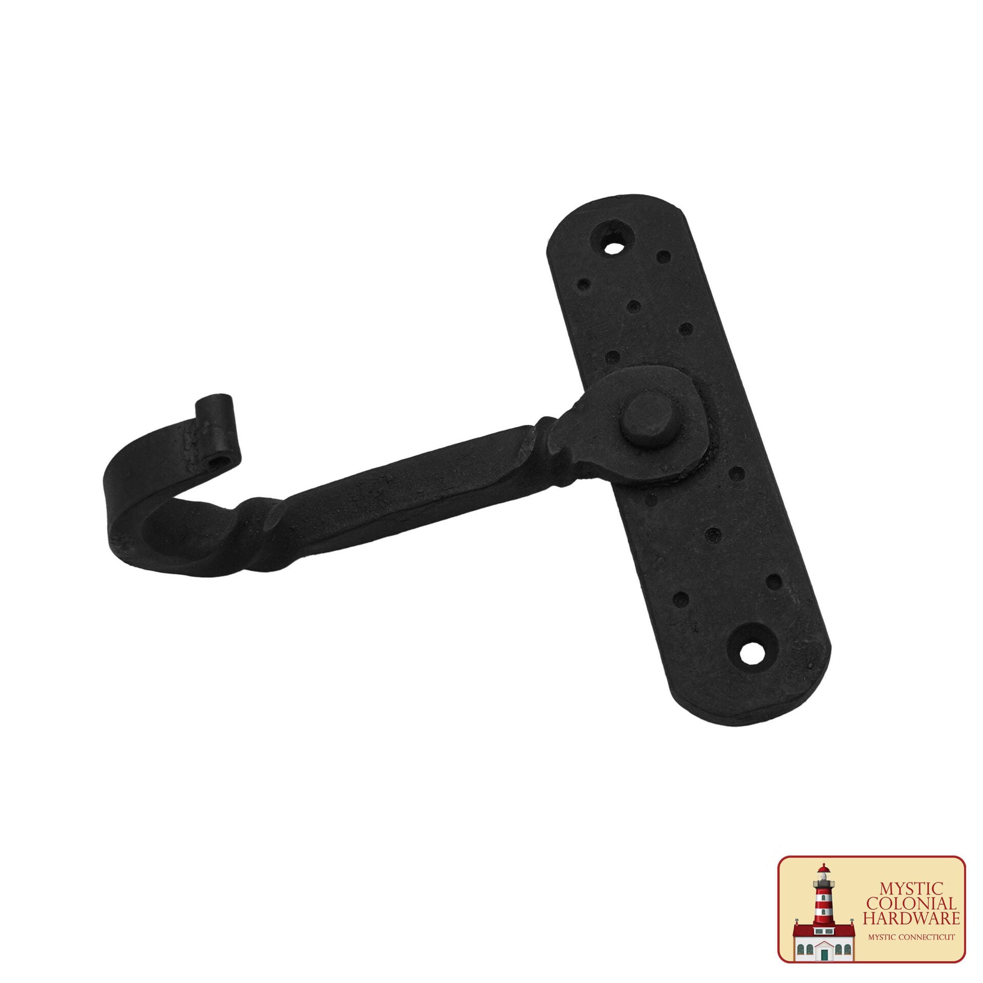 Gancho de Pared Rústico Forjado a Mano - Colgador Individual - Herrajes de Hierro Forjado para Interiores Coloniales, Victorianos, Retro, Góticos, Steampunk y Barrocos - Imagen 5