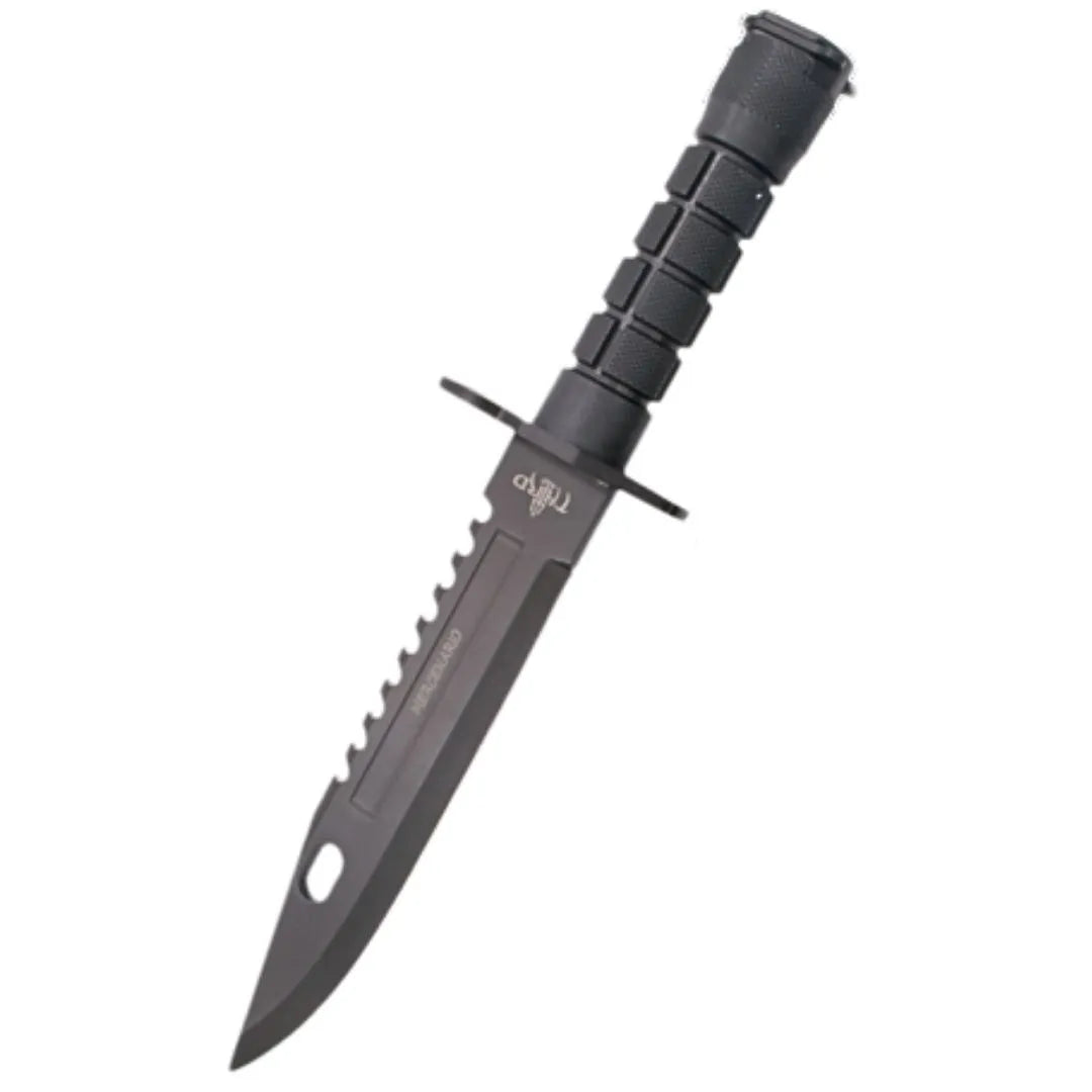 Imagen de Cuchillo Tactico Modelo "Mercenario" H0814BK parte de nuestra colección en Espadas y más, sitio oficial.
