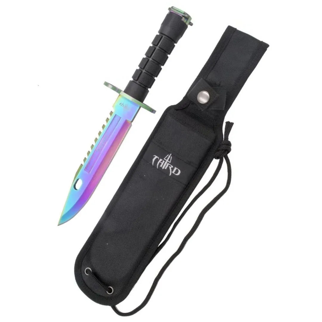 Imagen de Cuchillo Tactico Modelo Mercenario H0814W parte de nuestra colección en Espadas y más, sitio oficial.