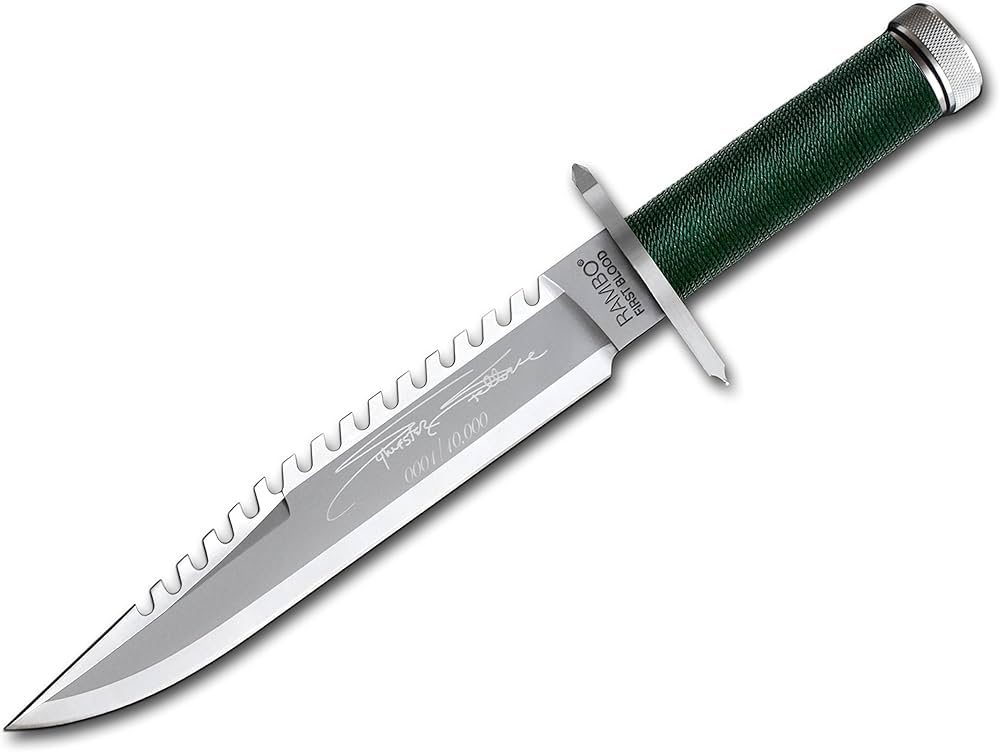 Cuchillo de Rambo I Stallone Edition