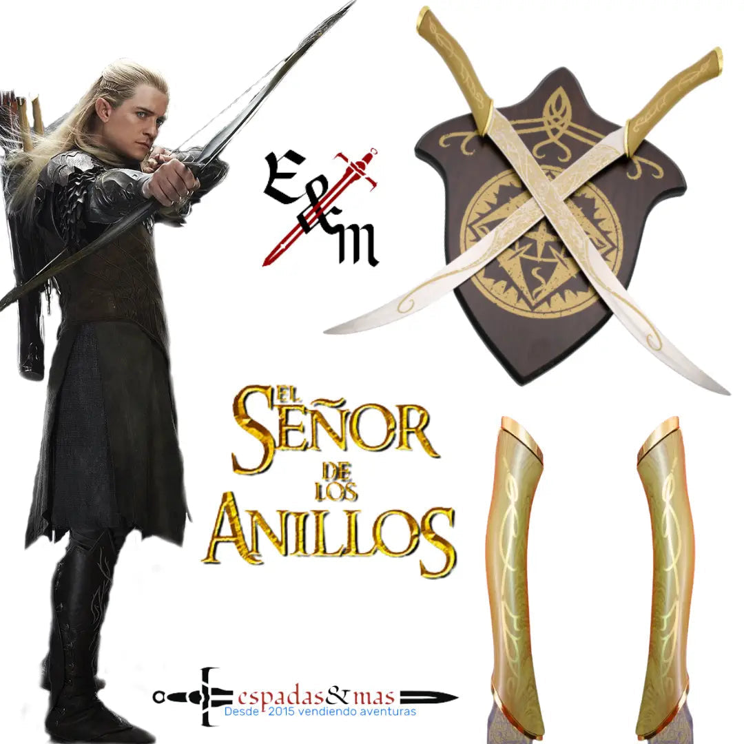 Imagen de Cuchillos De Legolas El Señor De Los Anillos parte de nuestra colección en Espadas y más, sitio oficial.